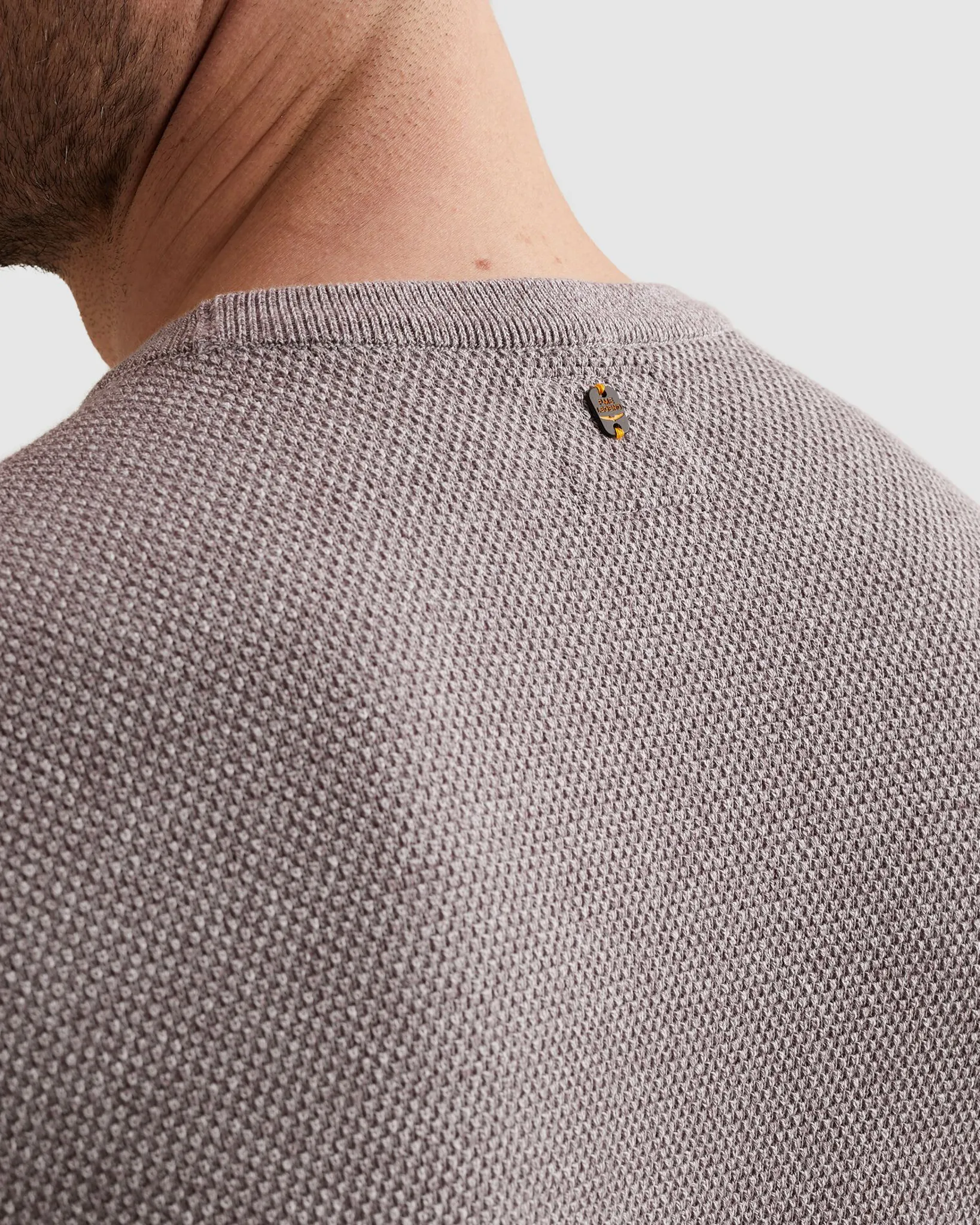 PME Legend Trui Ronde hals Donker grijs 108249-001-L