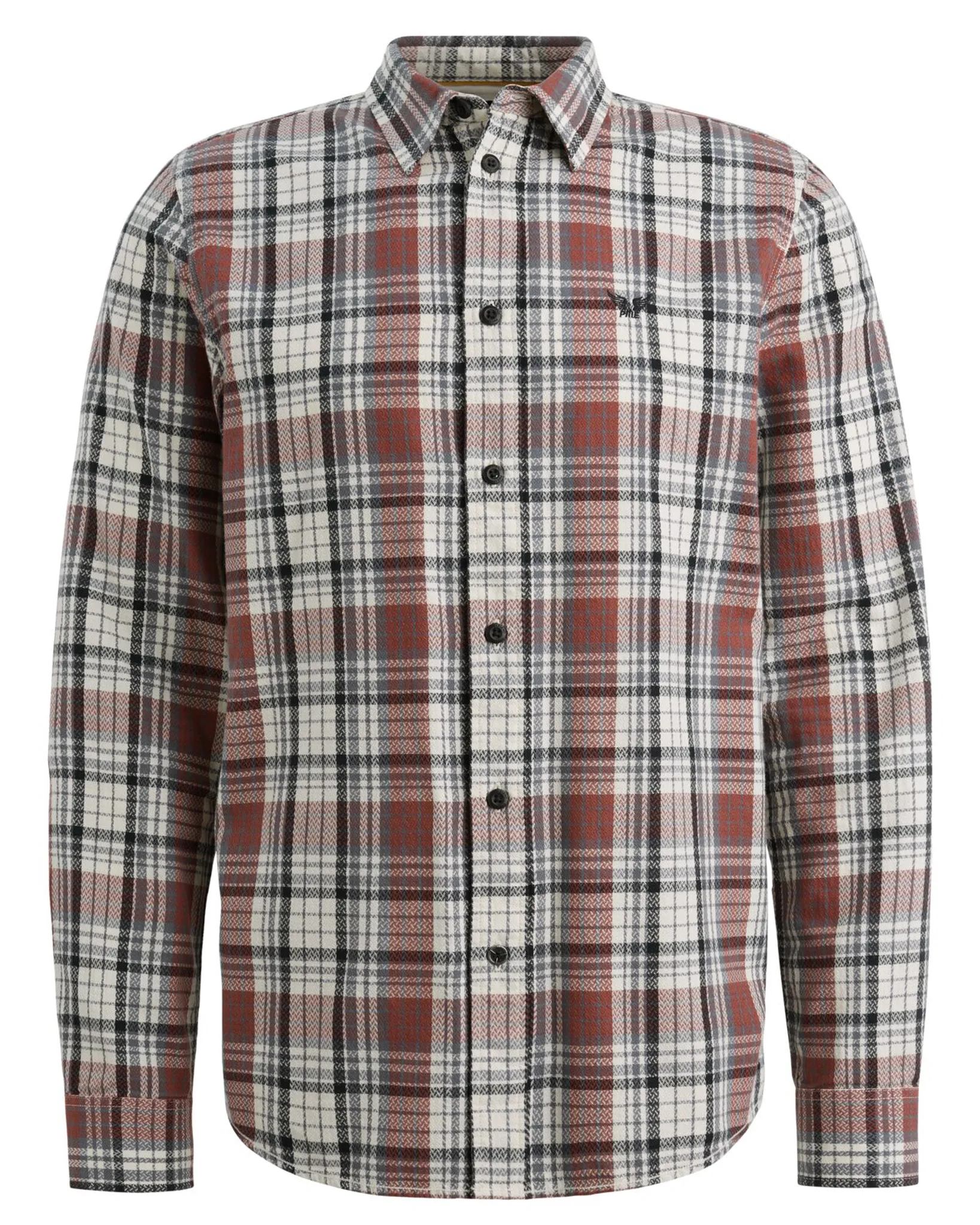 PME Legend Casual Overhemd Rood 108253-001-L