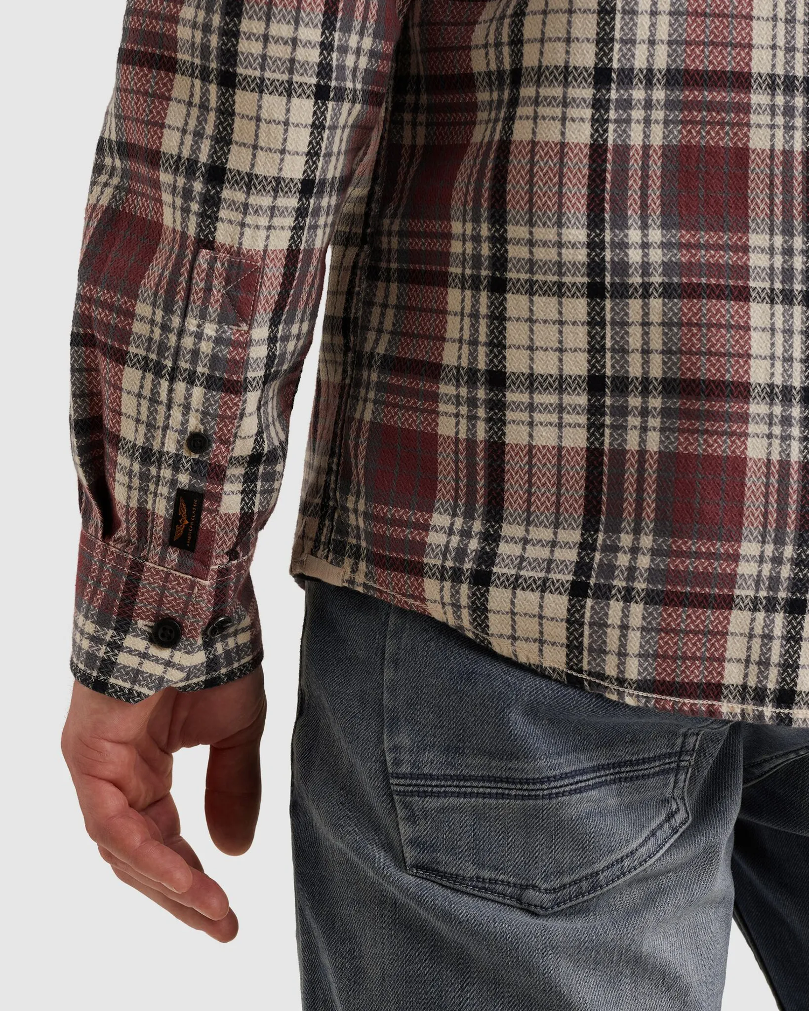 PME Legend Casual Overhemd Rood 108253-001-L