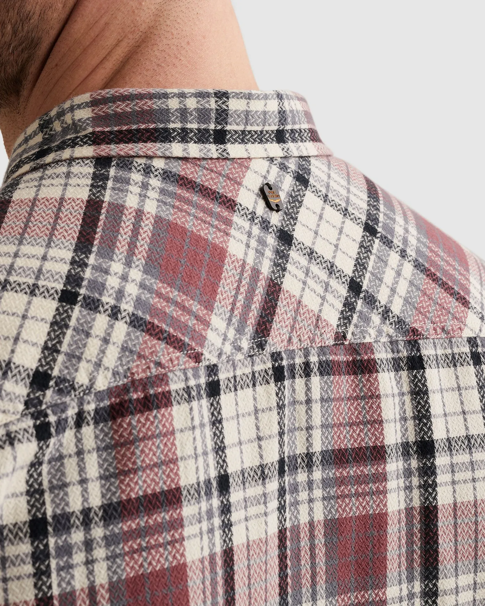 PME Legend Casual Overhemd Rood 108253-001-L