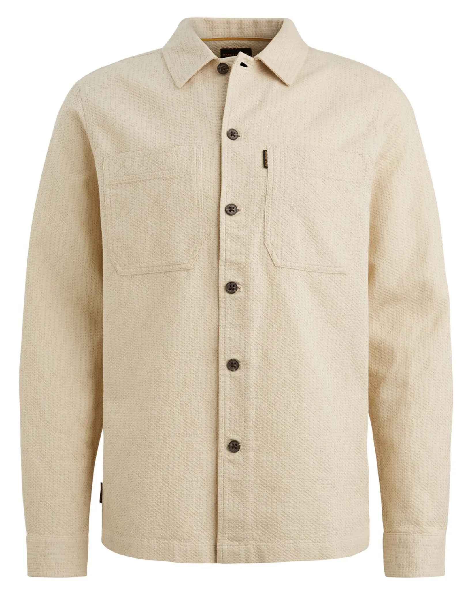 PME Legend Overshirt Wit 108254-001-L
