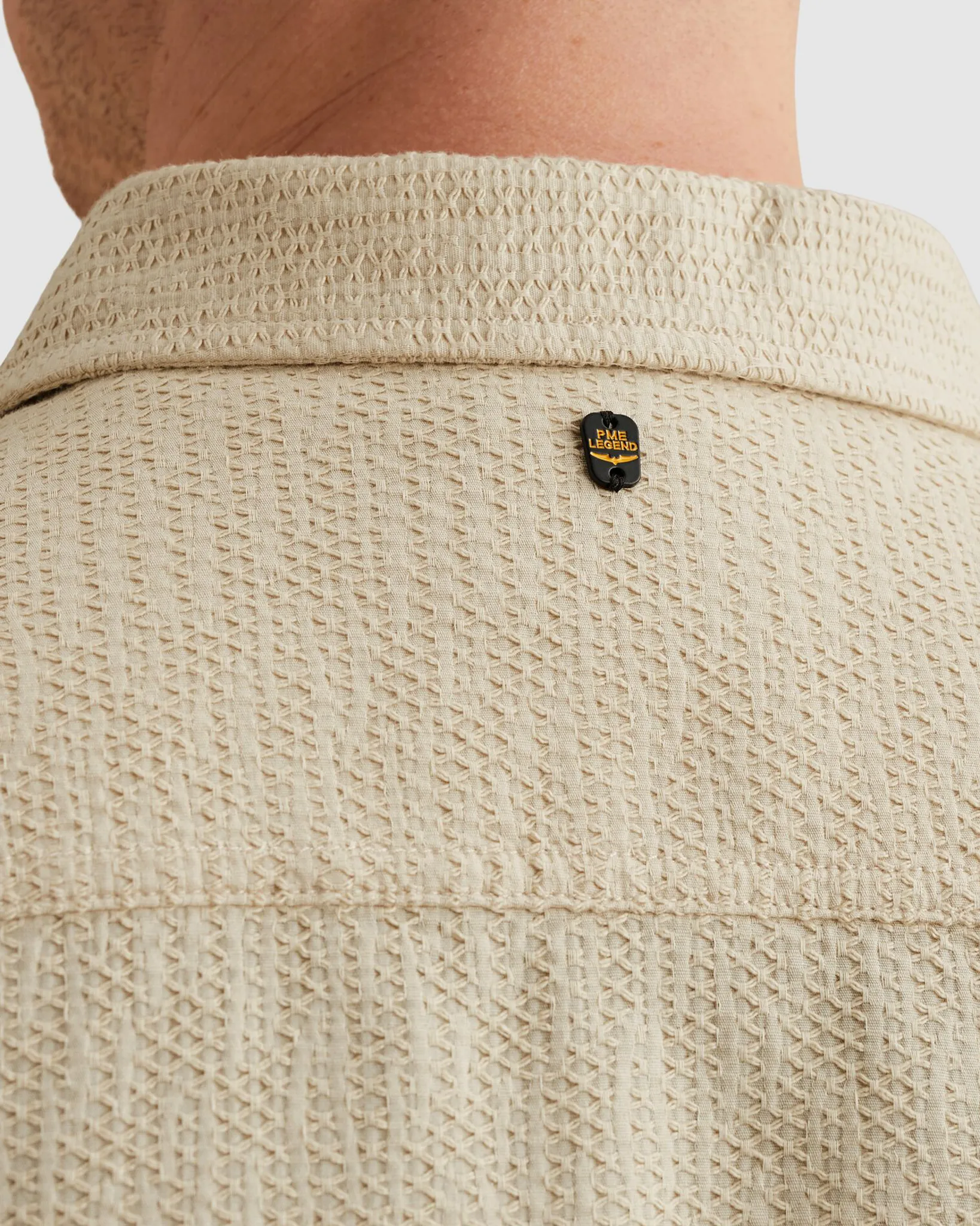 PME Legend Overshirt Wit 108254-001-L