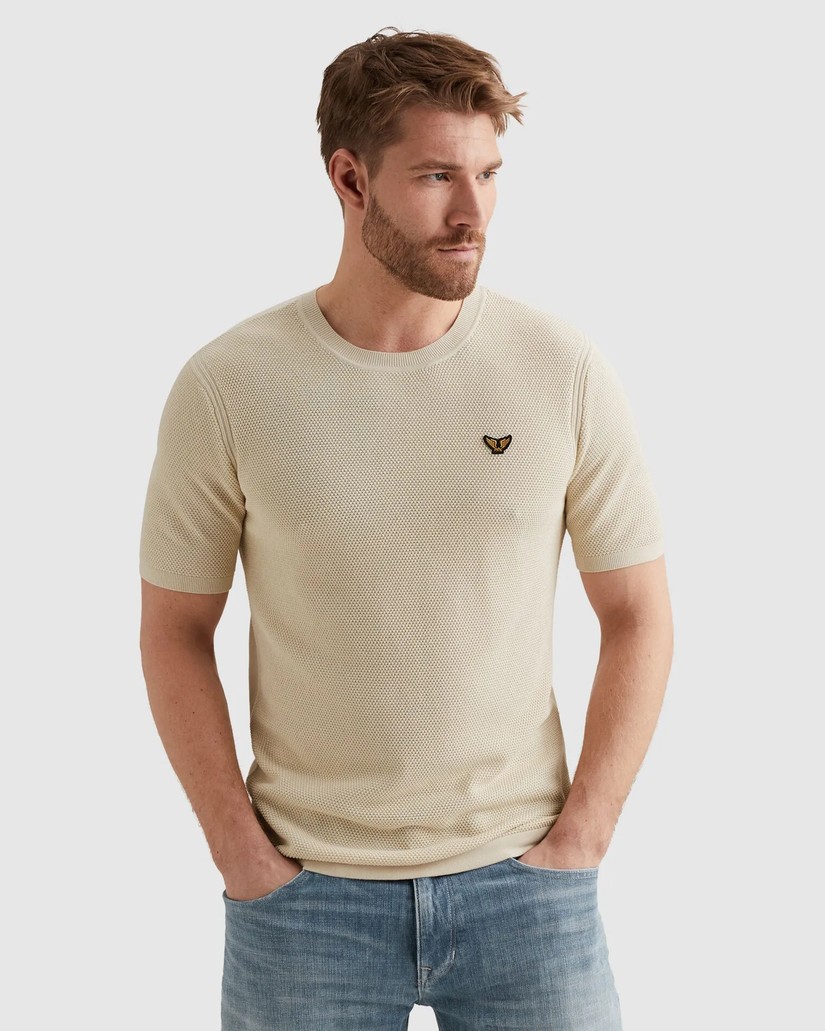 PME Legend T-shirt Wit 108258-001-L