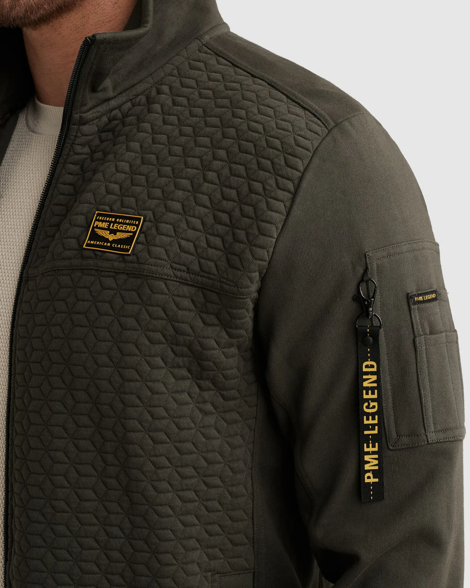 PME Legend Vest Grijs 108262-001-L