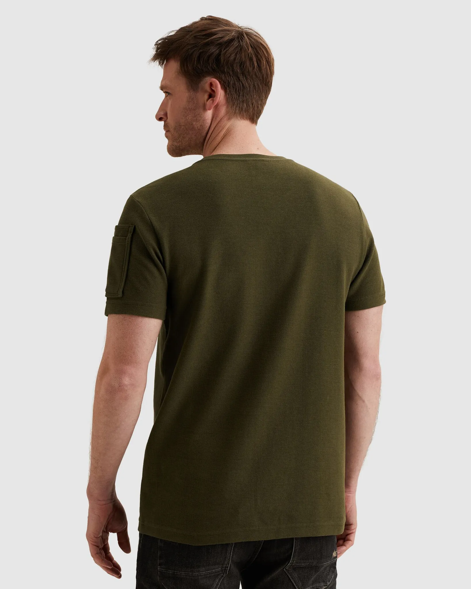 PME Legend T-shirt Licht bruin 108264-001-L