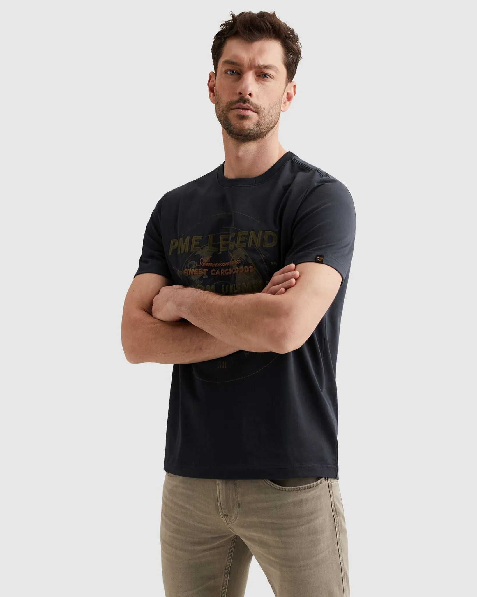 PME Legend T-shirt Blauw 108266-001-L