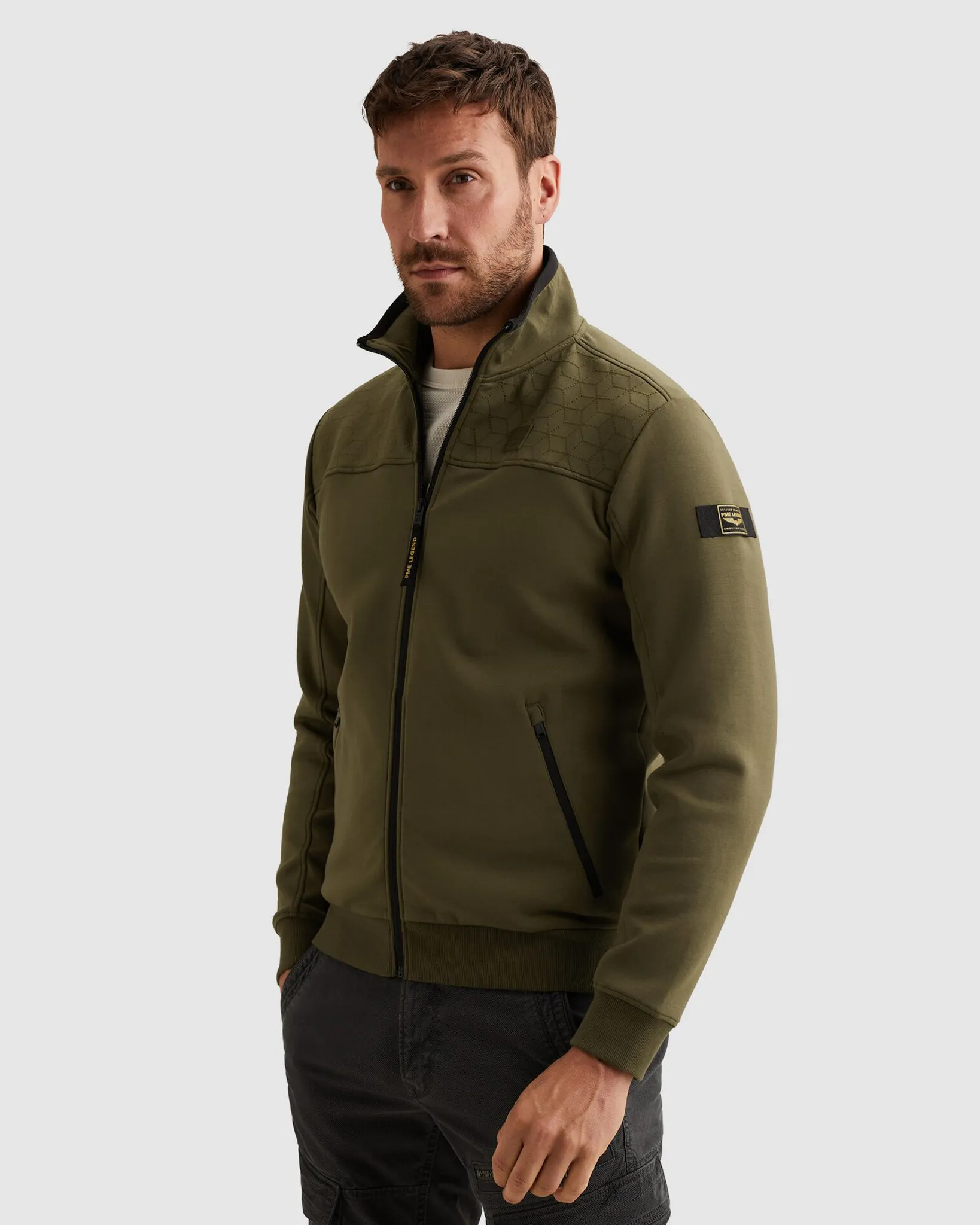 PME Legend Vest Licht bruin 108268-001-L