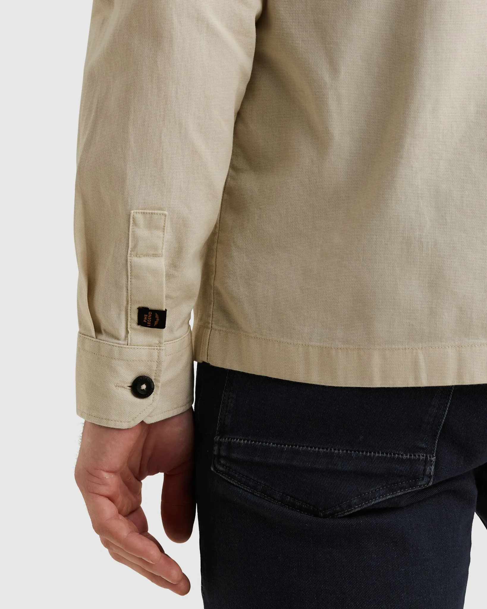 PME Legend Casual Overhemd Wit 108269-001-L