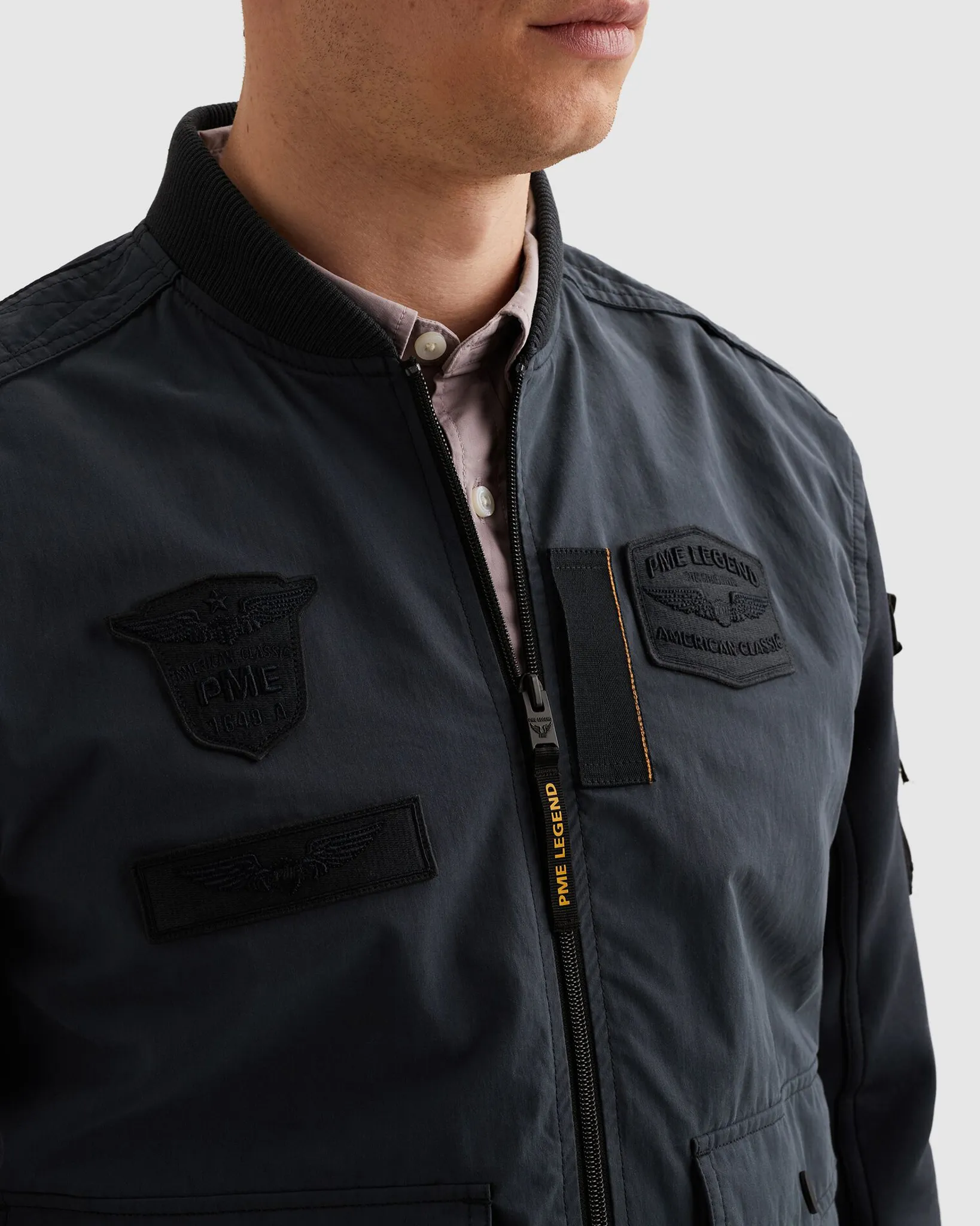 PME Legend Bomber Jack Blauw 108270-001-L