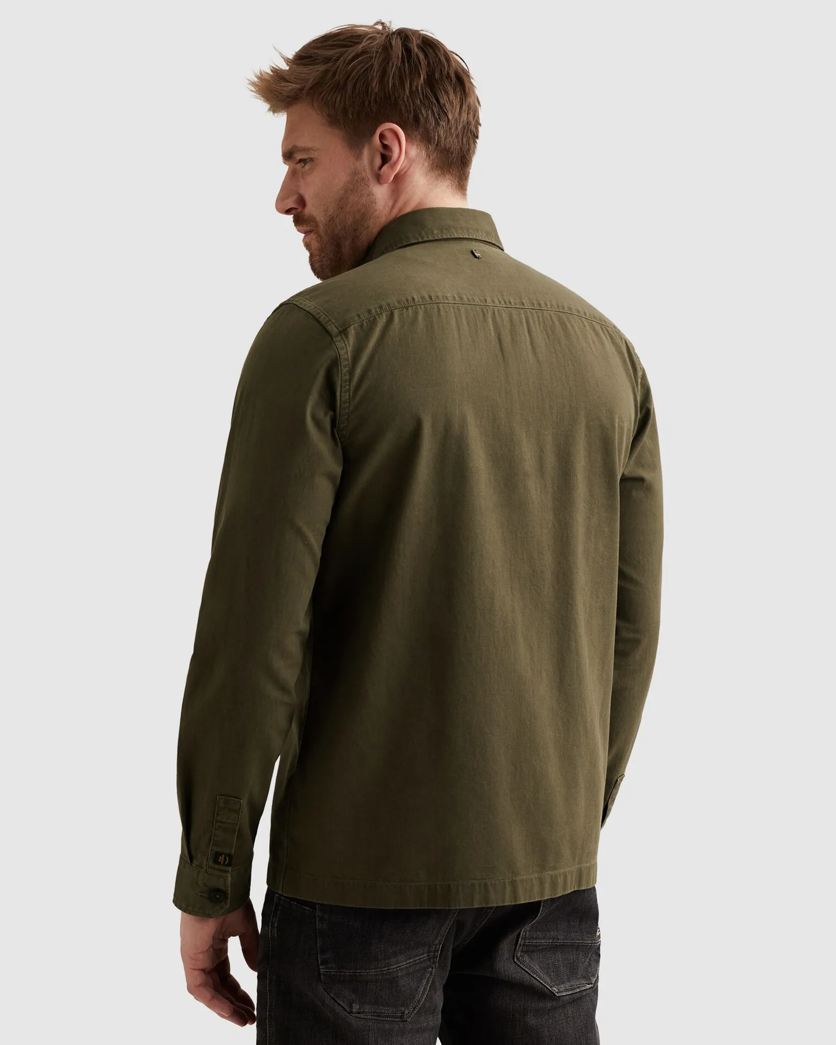 PME Legend Casual Overhemd Licht bruin 108276-001-L