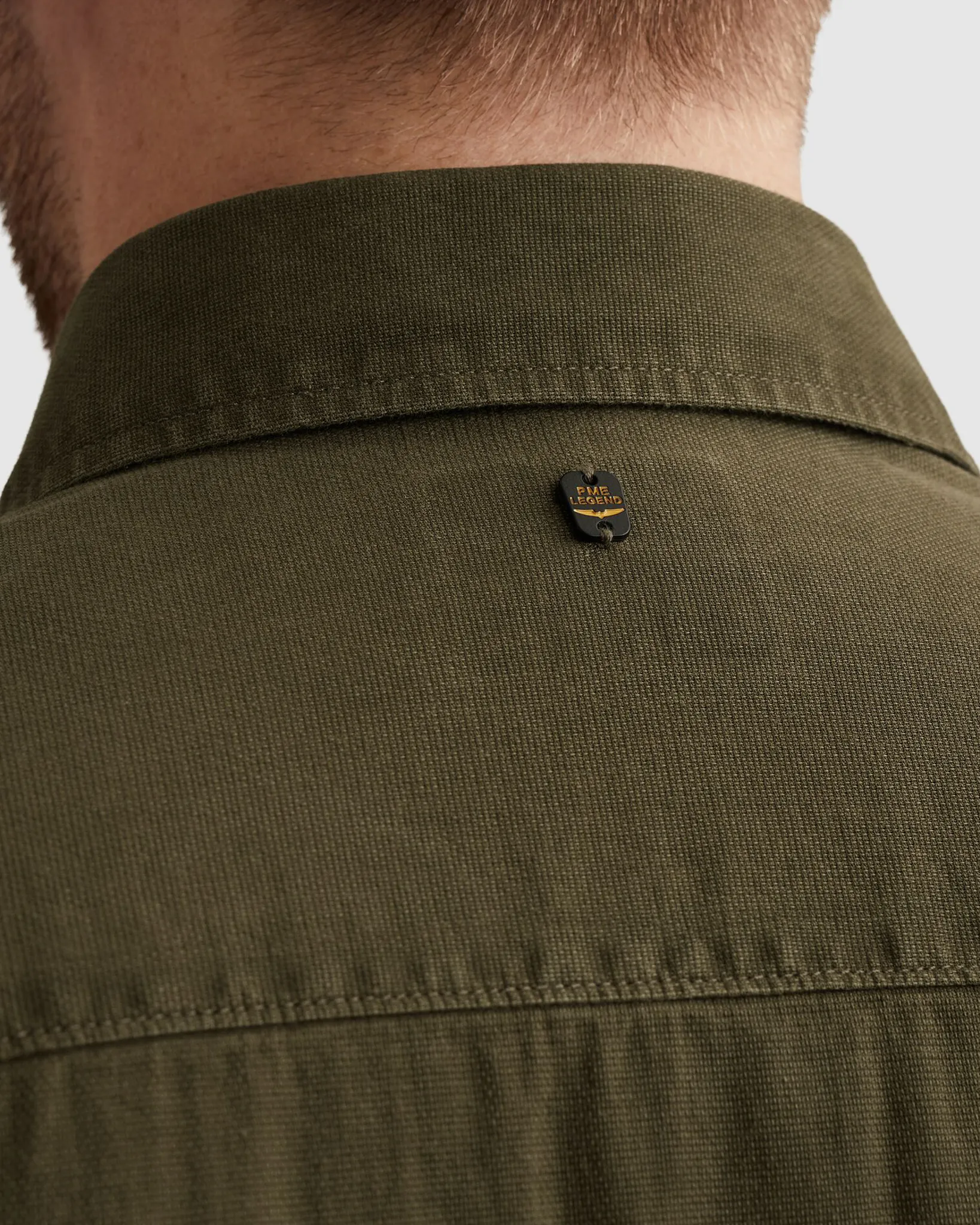 PME Legend Casual Overhemd Licht bruin 108276-001-L