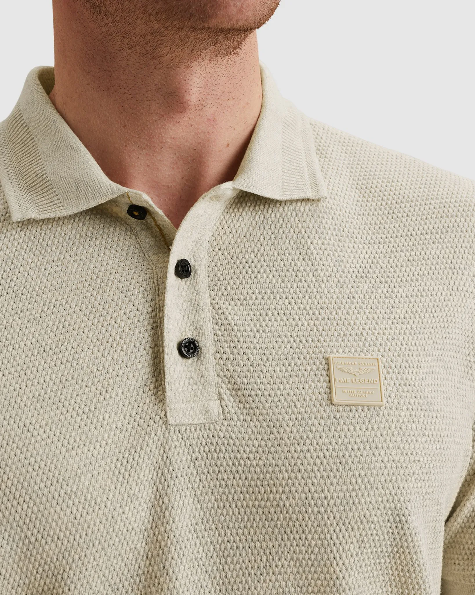 PME Legend Polo Wit 108277-001-L