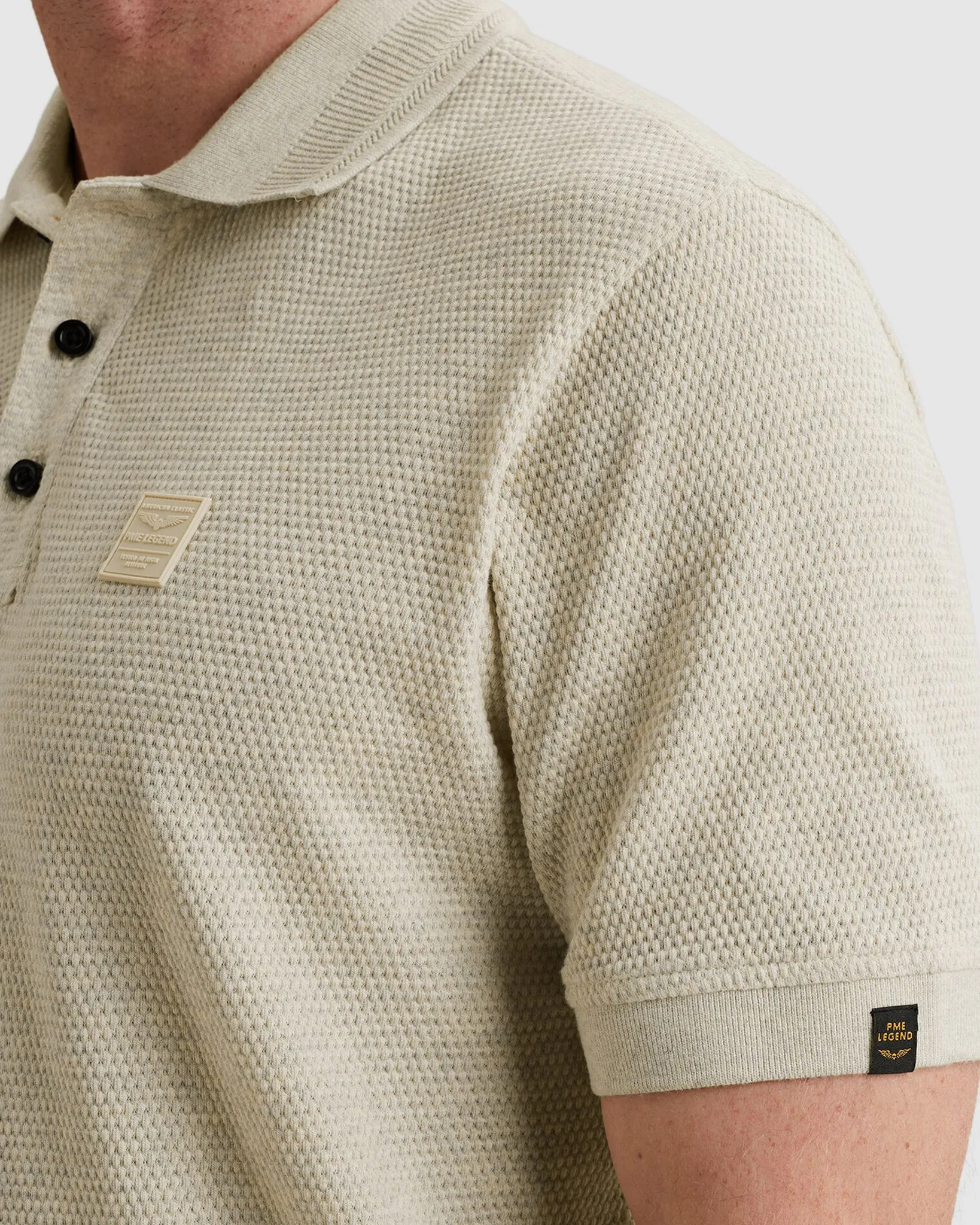 PME Legend Polo Wit 108277-001-L