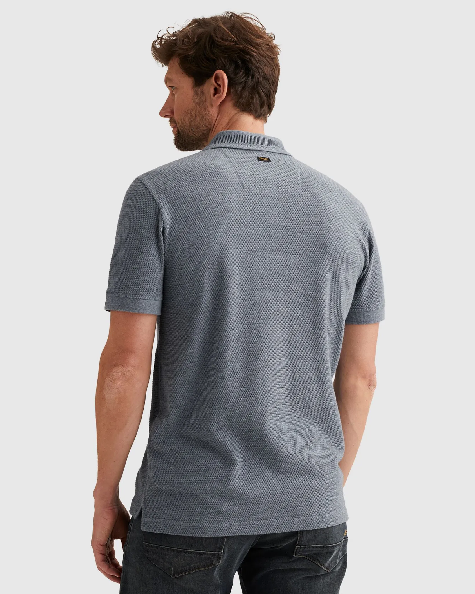 PME Legend Polo Donker blauw 108278-001-L