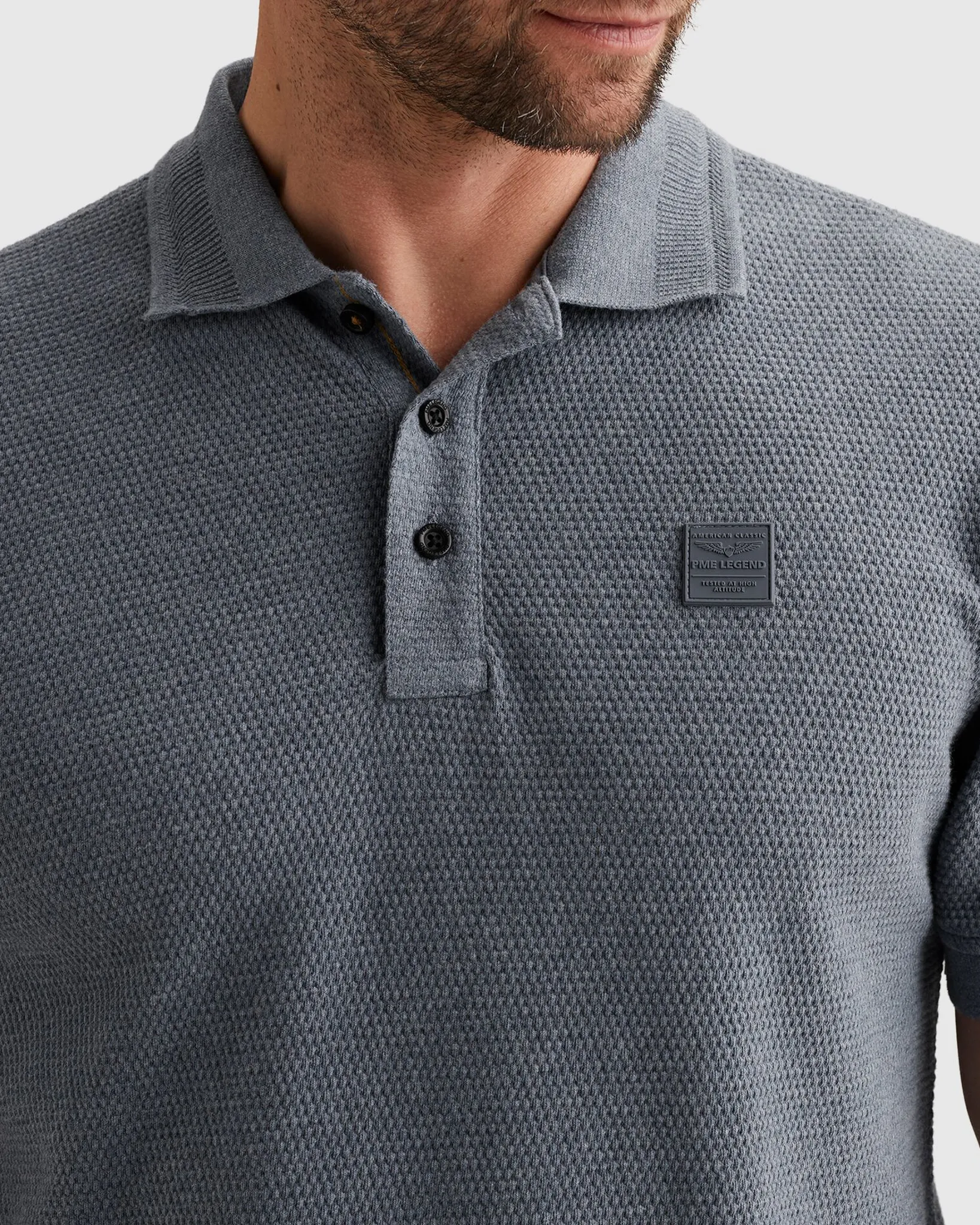 PME Legend Polo Donker blauw 108278-001-L