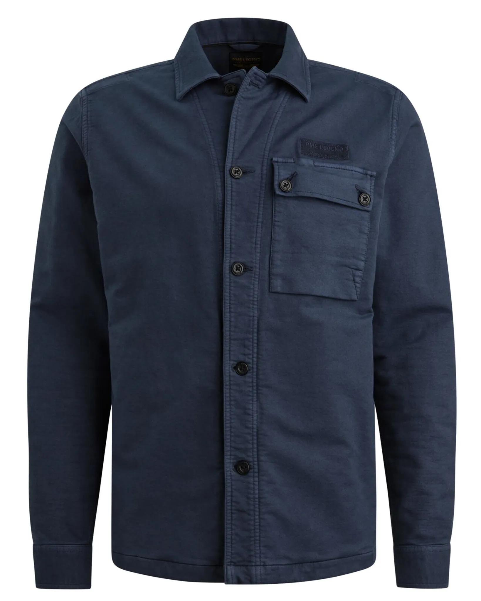 PME Legend Overshirt Blauw 108282-001-L