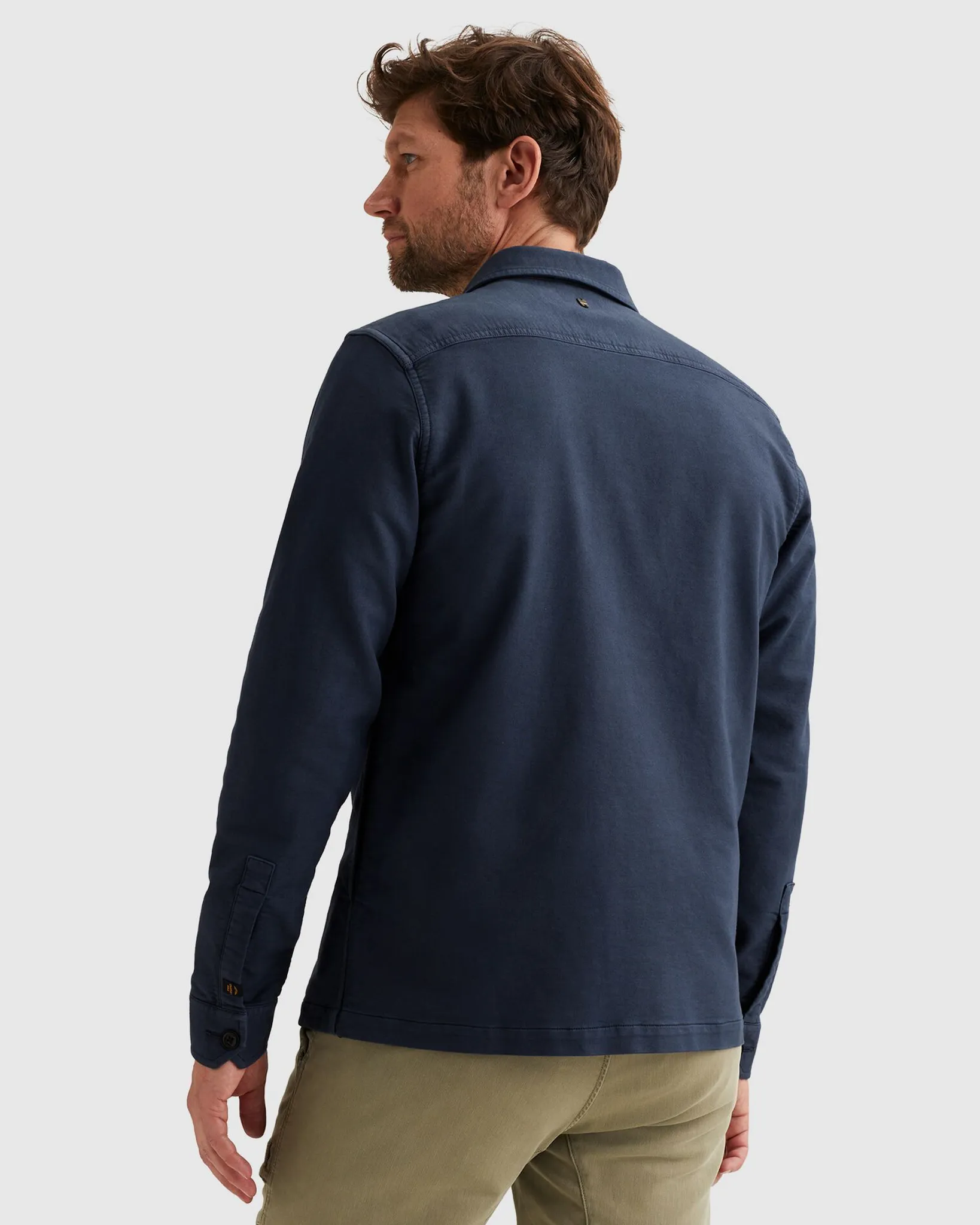 PME Legend Overshirt Blauw 108282-001-L