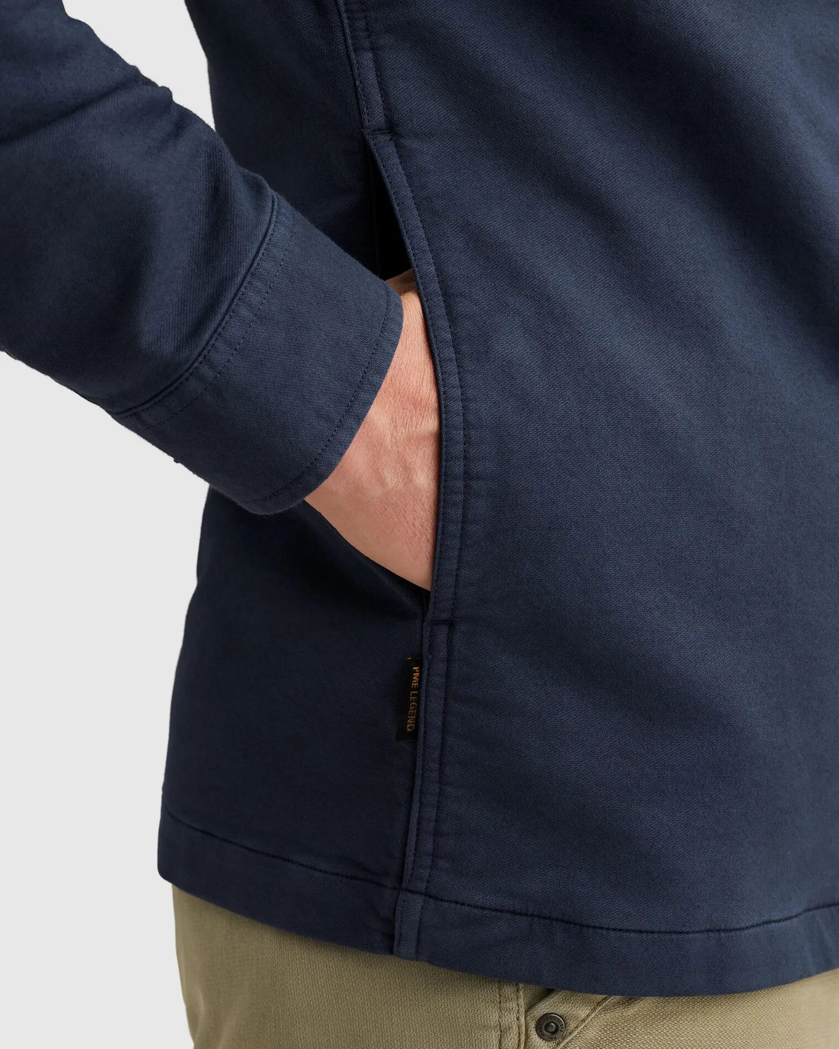 PME Legend Overshirt Blauw 108282-001-L