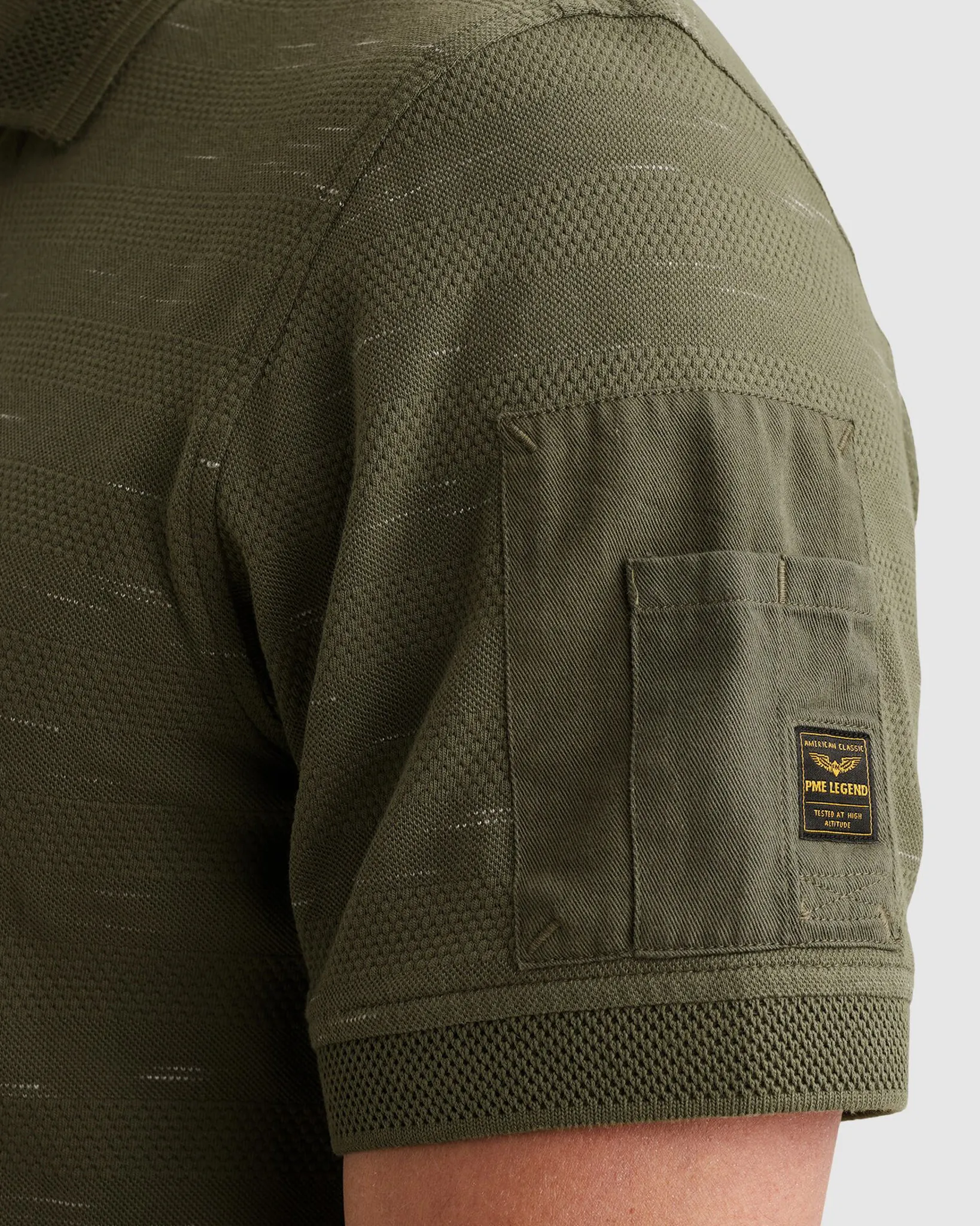 PME Legend Polo Groen 108287-001-L