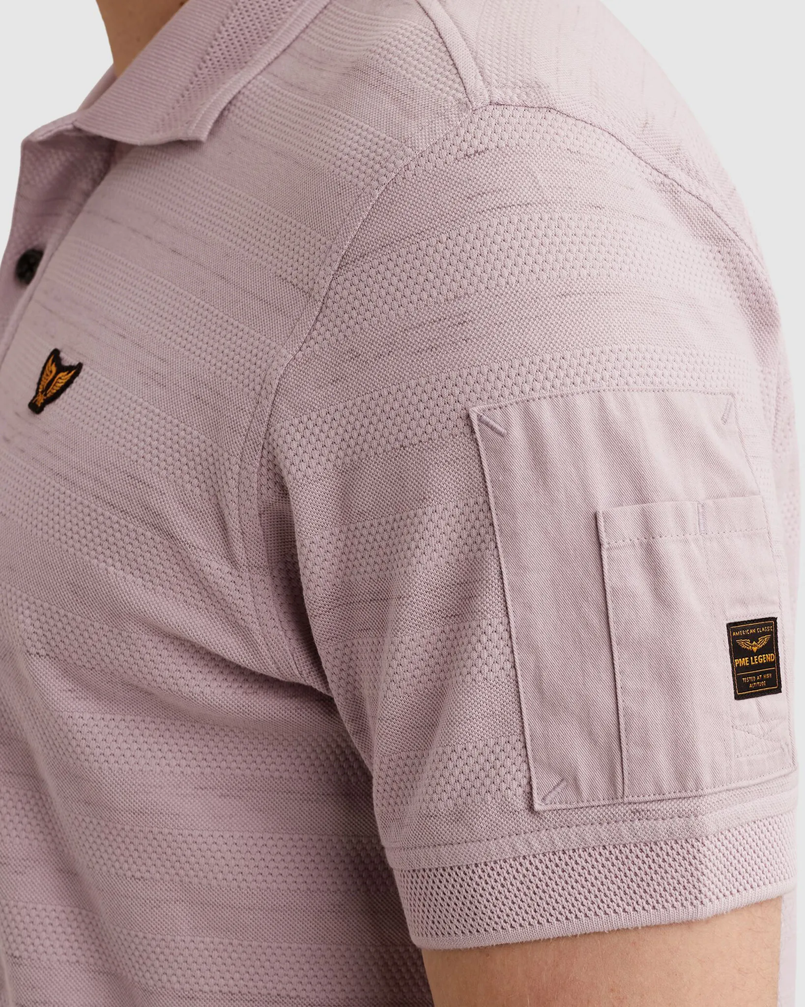 PME Legend Polo Lila 108288-001-L