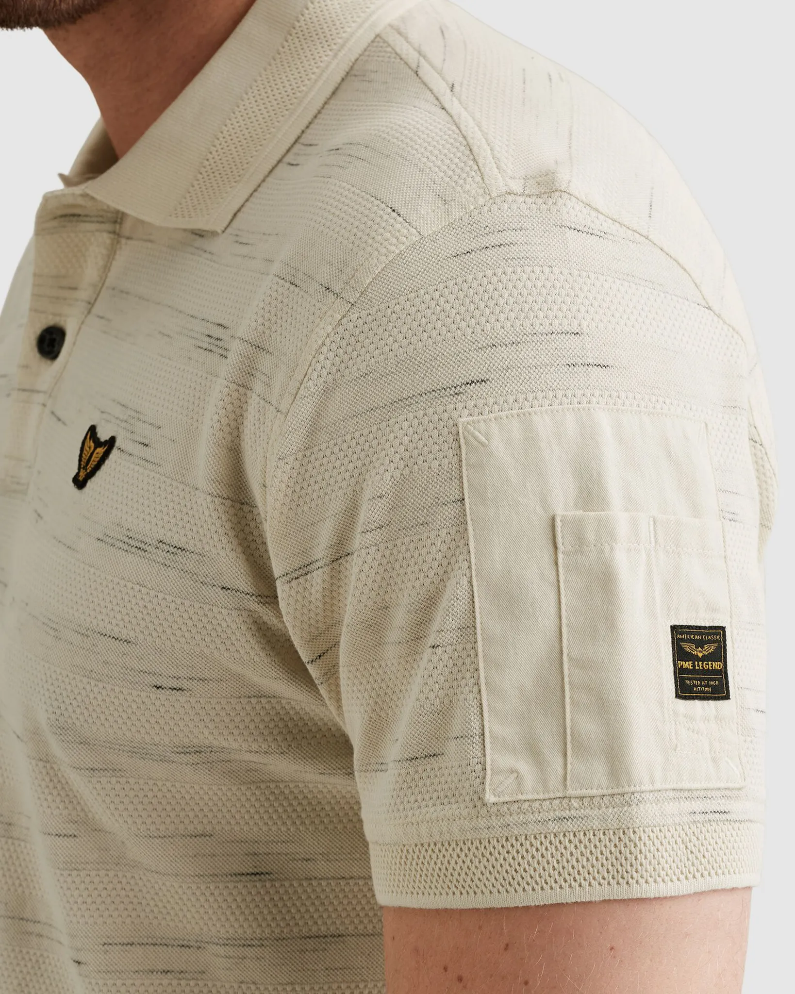 PME Legend Polo Wit 108289-001-L