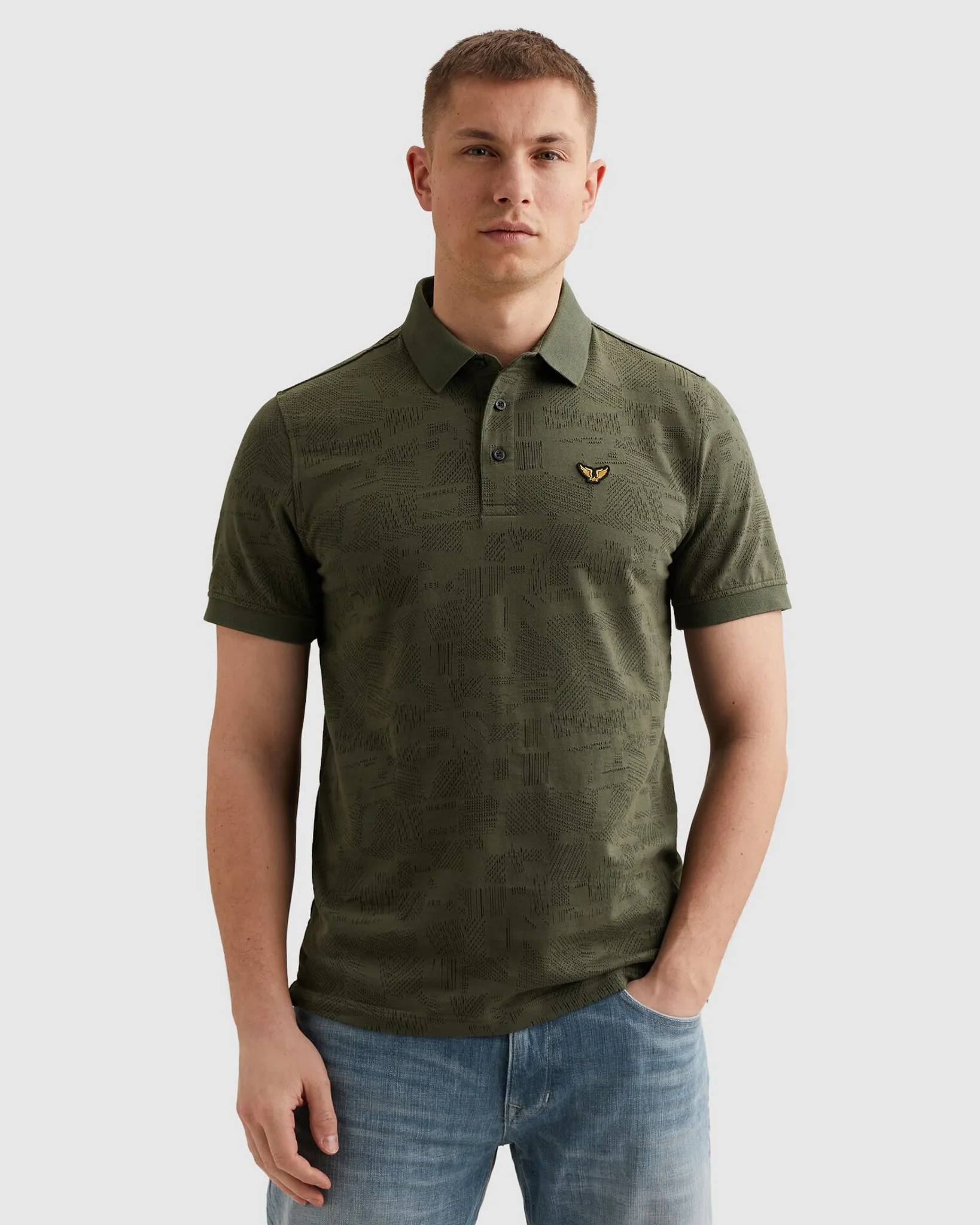 PME Legend Polo Groen 108291-001-L