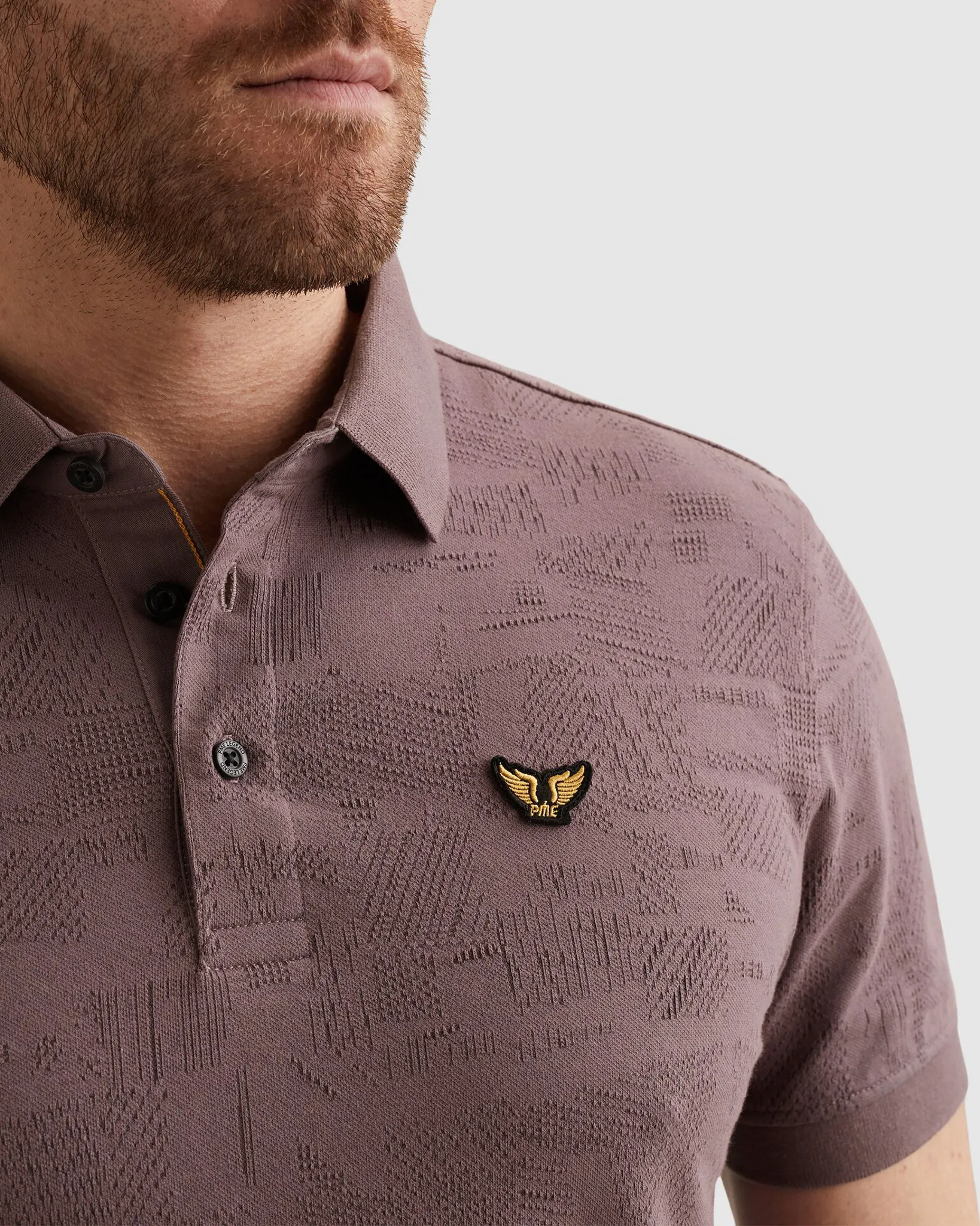 PME Legend Polo Donker grijs 108292-001-L