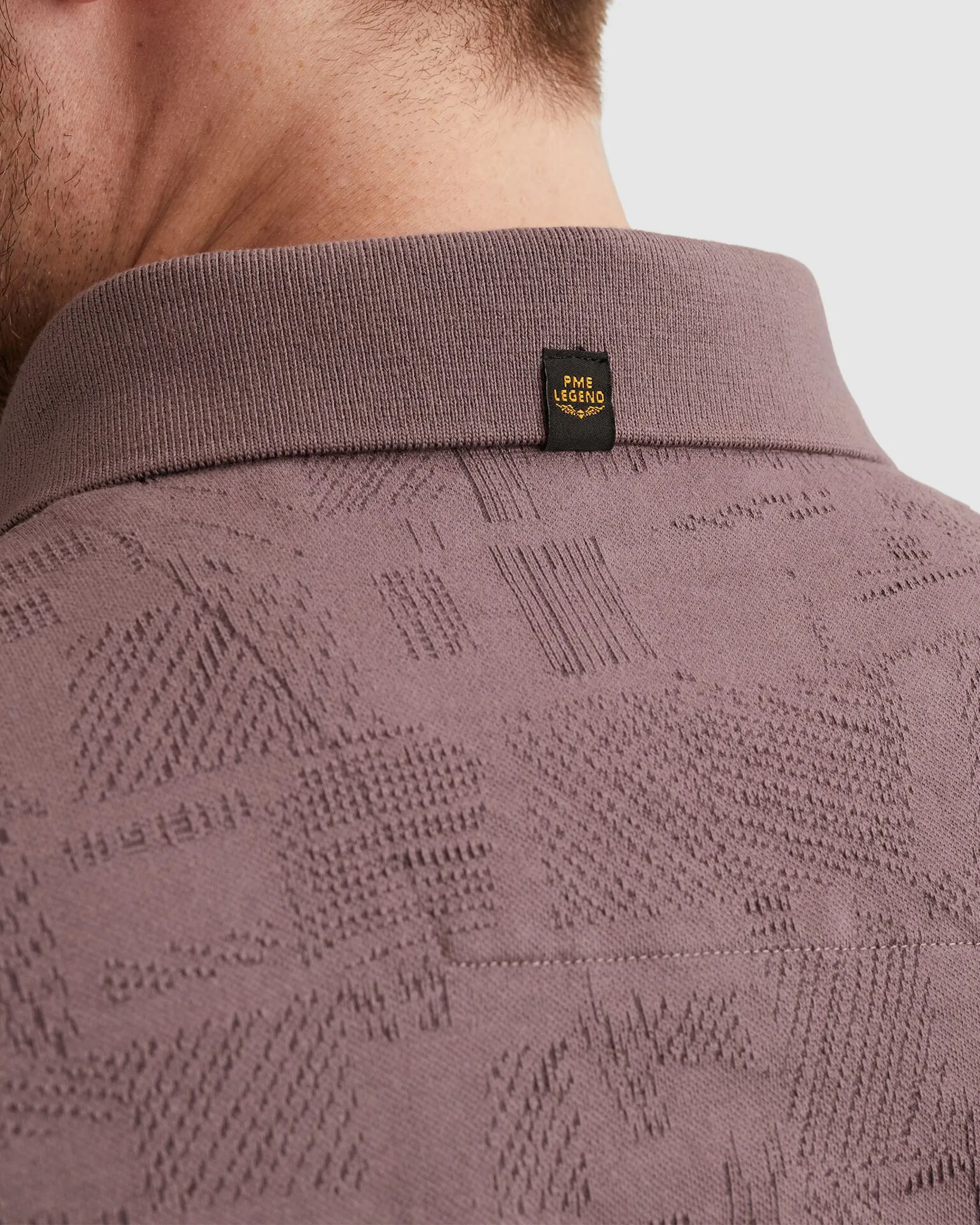 PME Legend Polo Donker grijs 108292-001-L