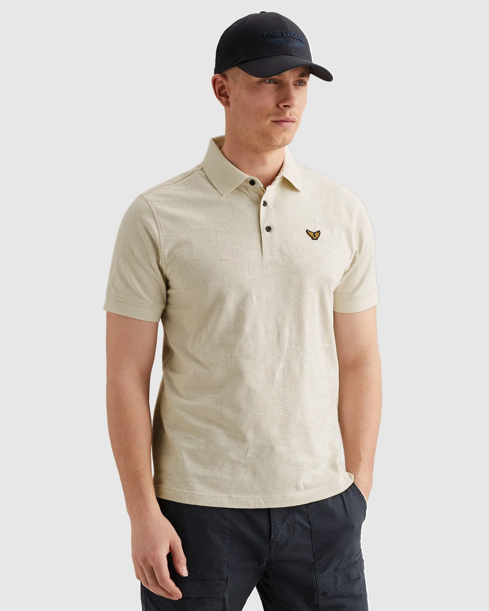 PME Legend Polo Wit 108293-001-L