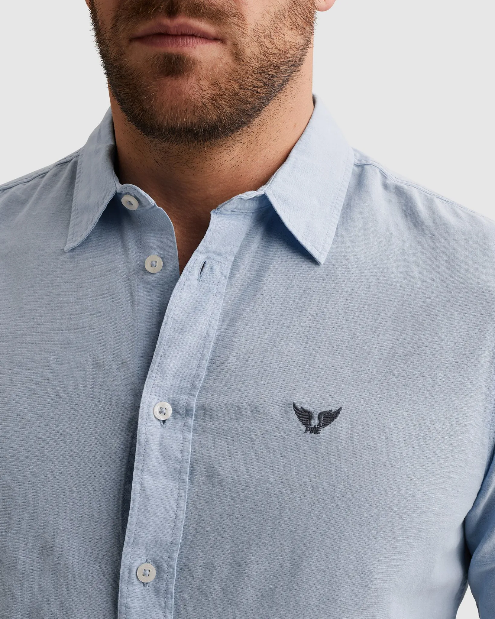 PME Legend Casual shirt Blauw 108296-001-L