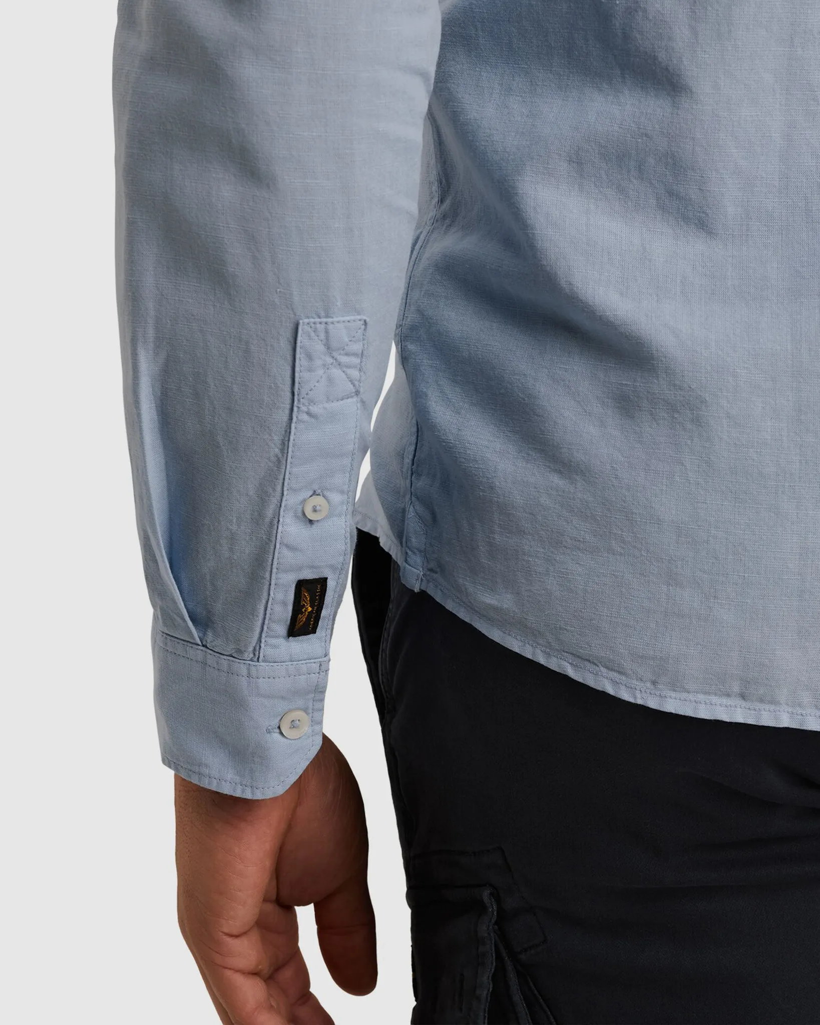 PME Legend Casual shirt Blauw 108296-001-L