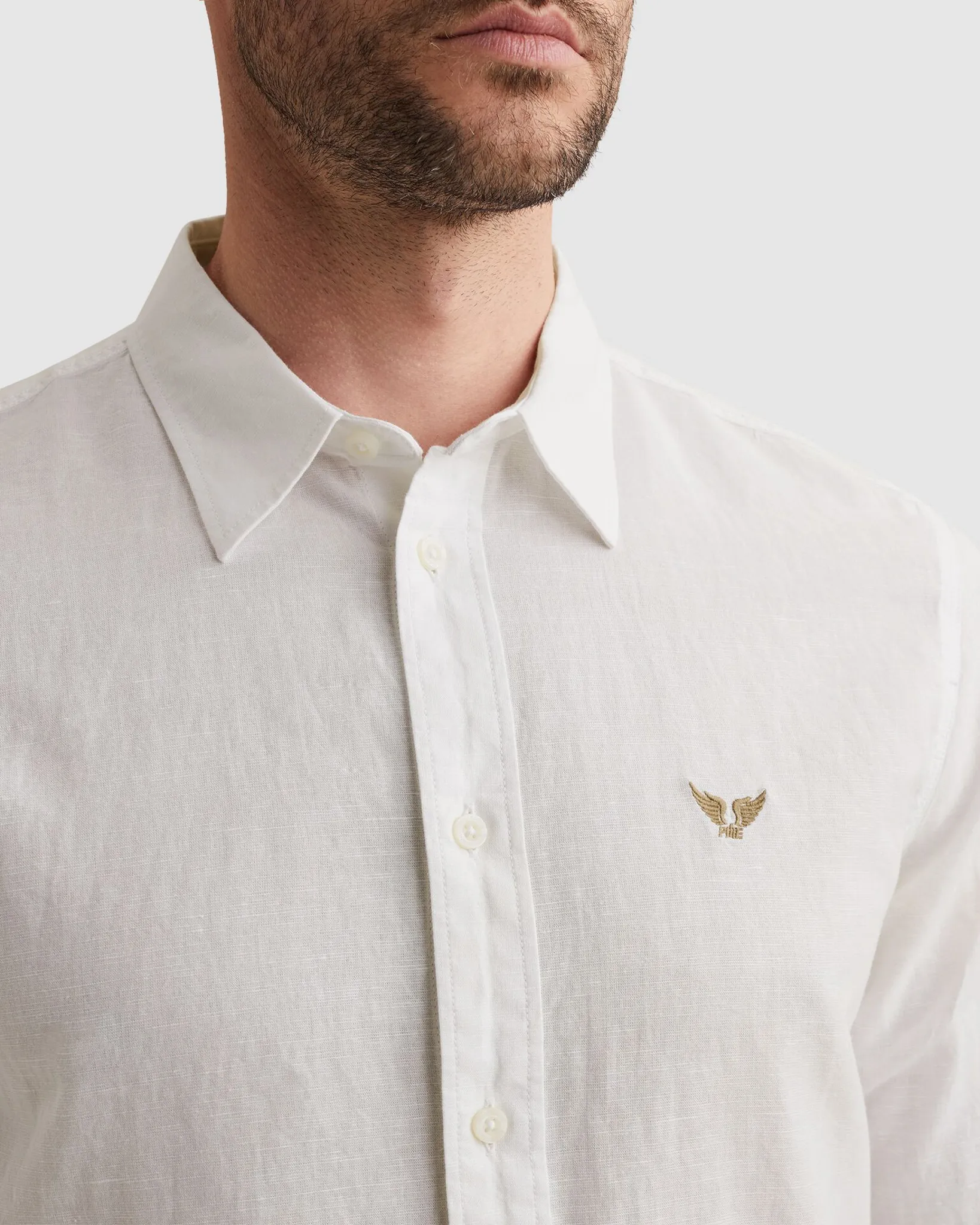 PME Legend Casual shirt Wit 108297-001-L