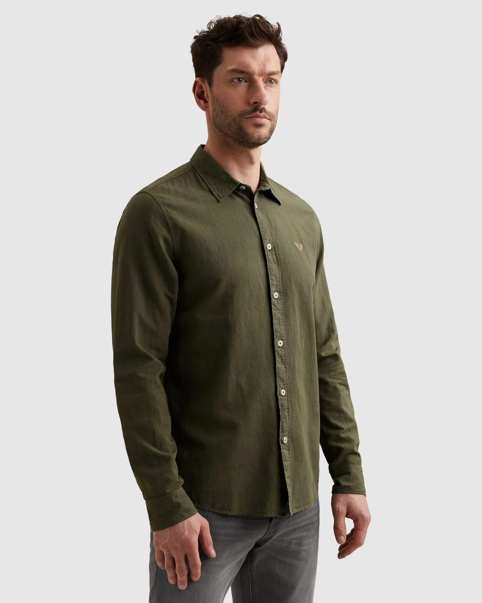 PME Legend Casual shirt Groen 108298-001-L