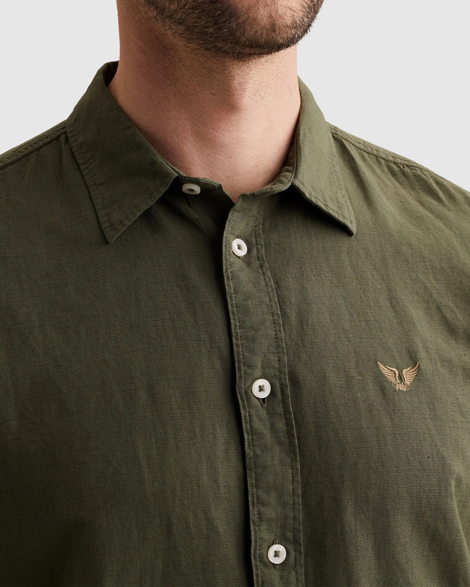 PME Legend Casual shirt Groen 108298-001-L