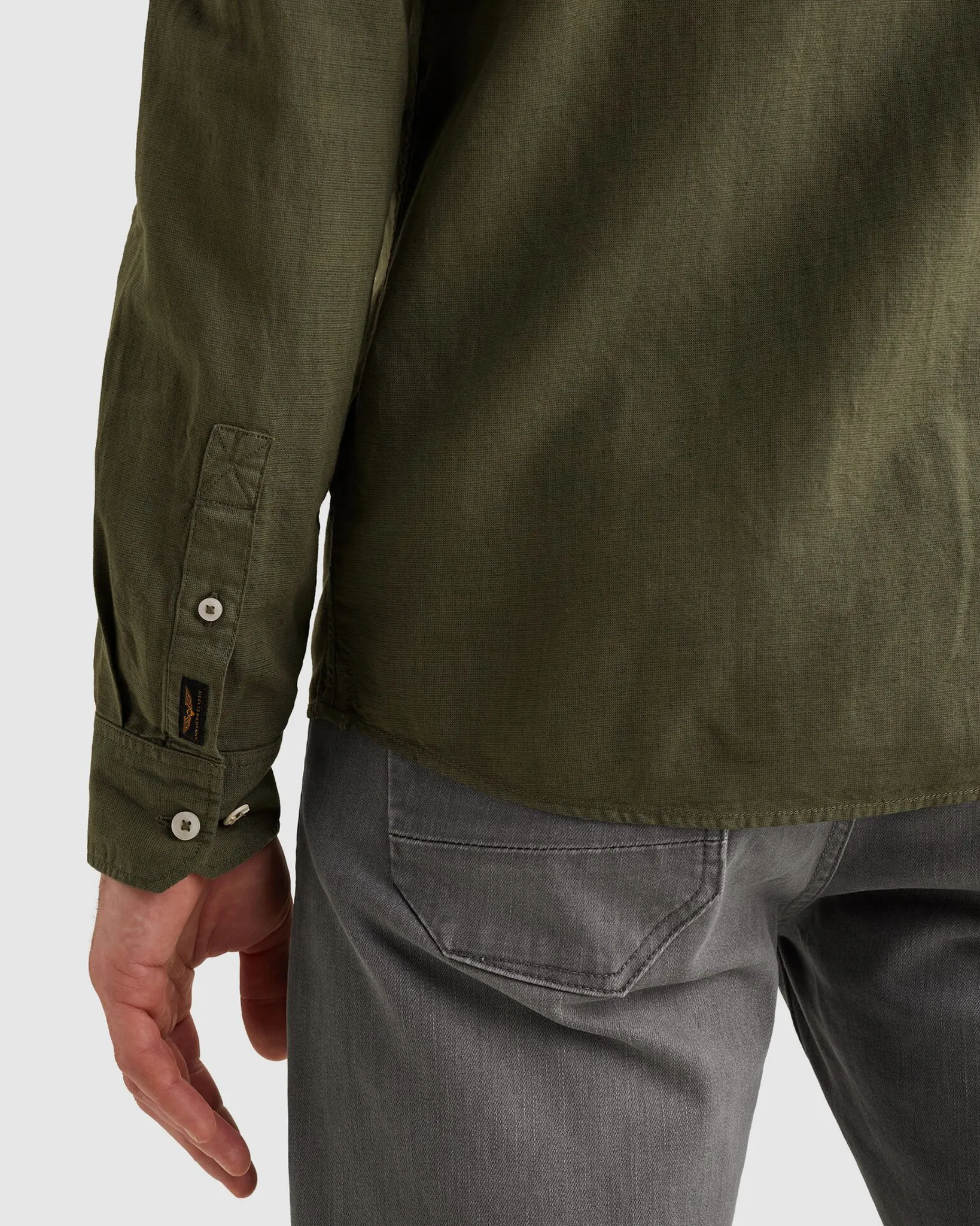 PME Legend Casual shirt Groen 108298-001-L