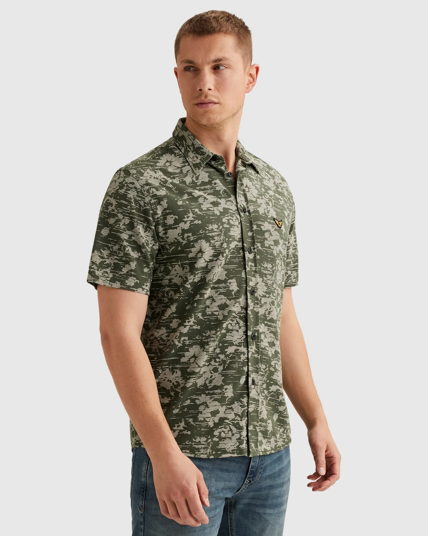 PME Legend Casual shirt Groen 108300-001-L