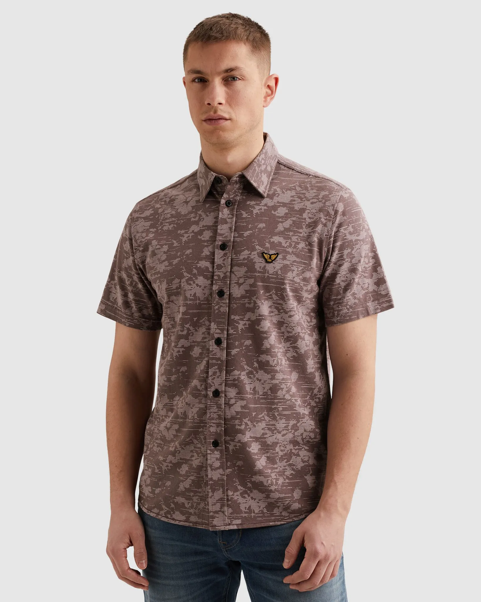 PME Legend Casual shirt Donker grijs 108302-001-L