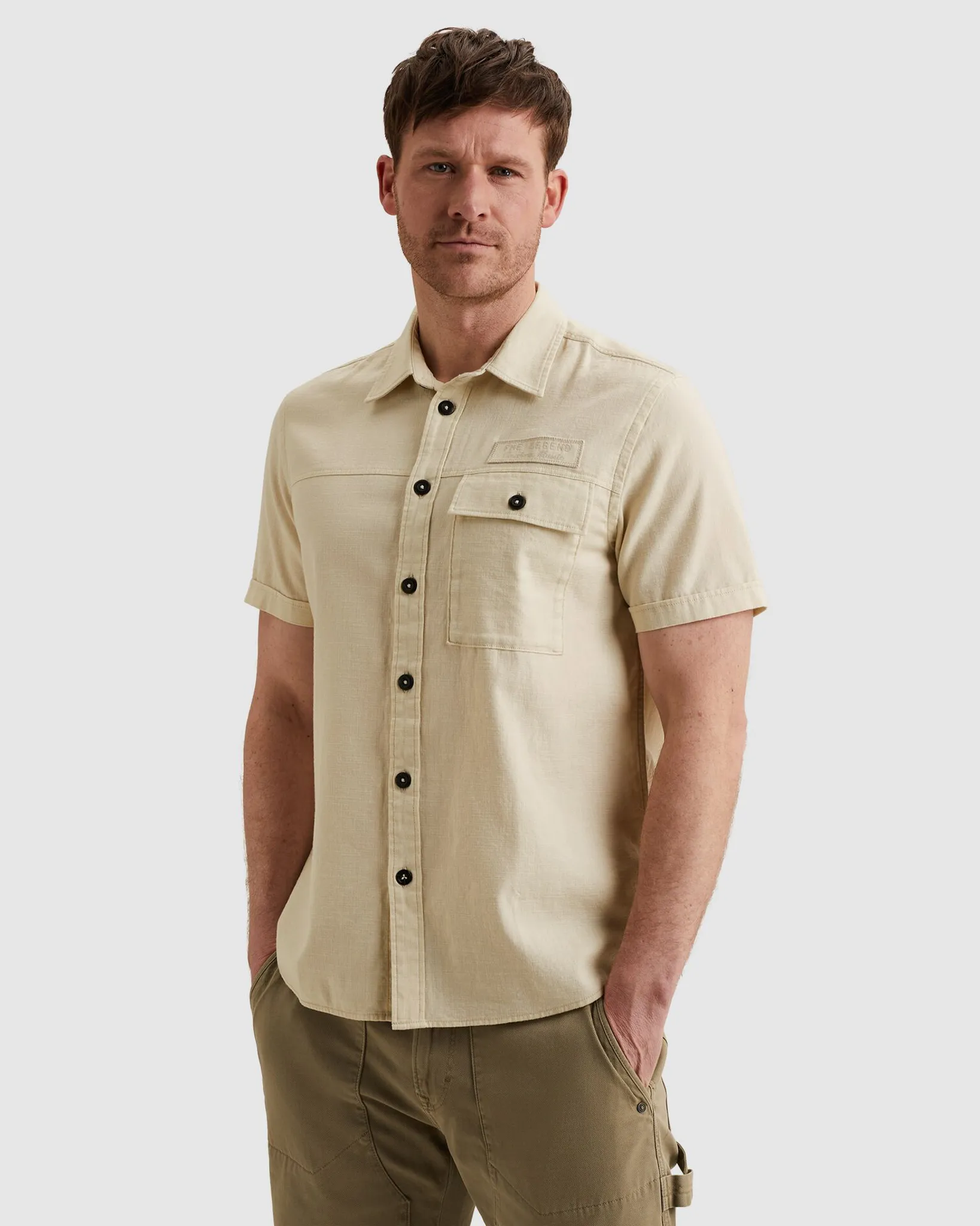 PME Legend Casual shirt Wit 108304-001-L