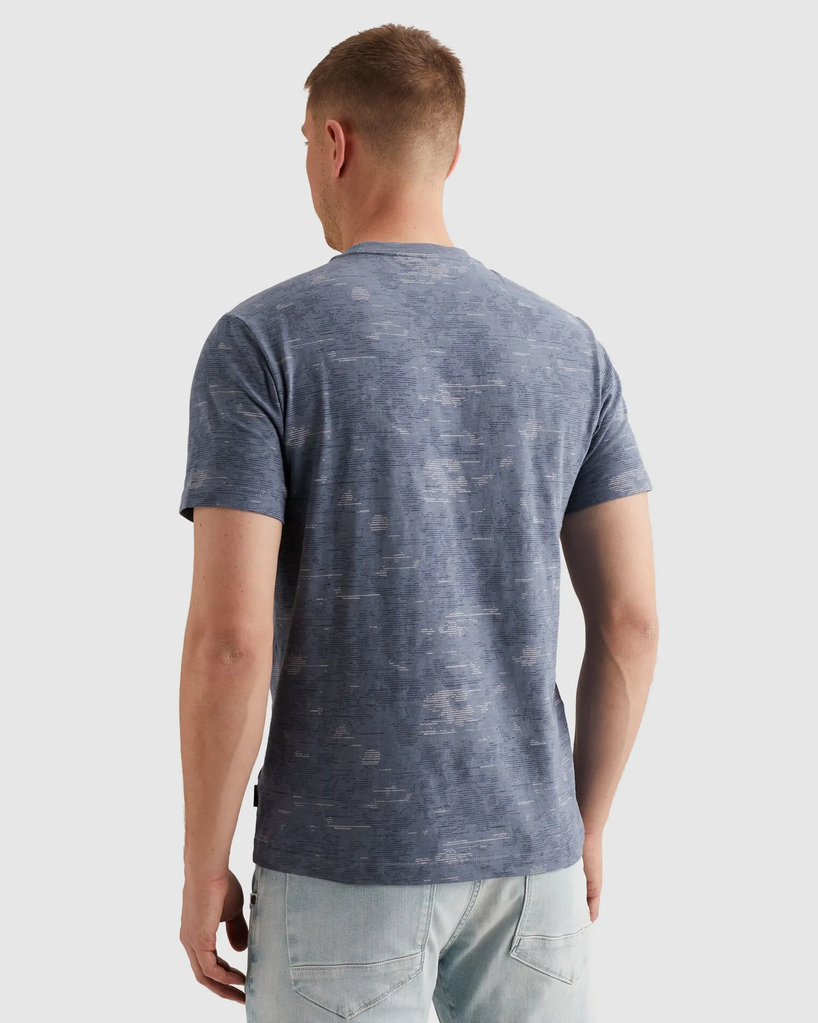 PME Legend T-shirt Licht blauw 108307-001-L