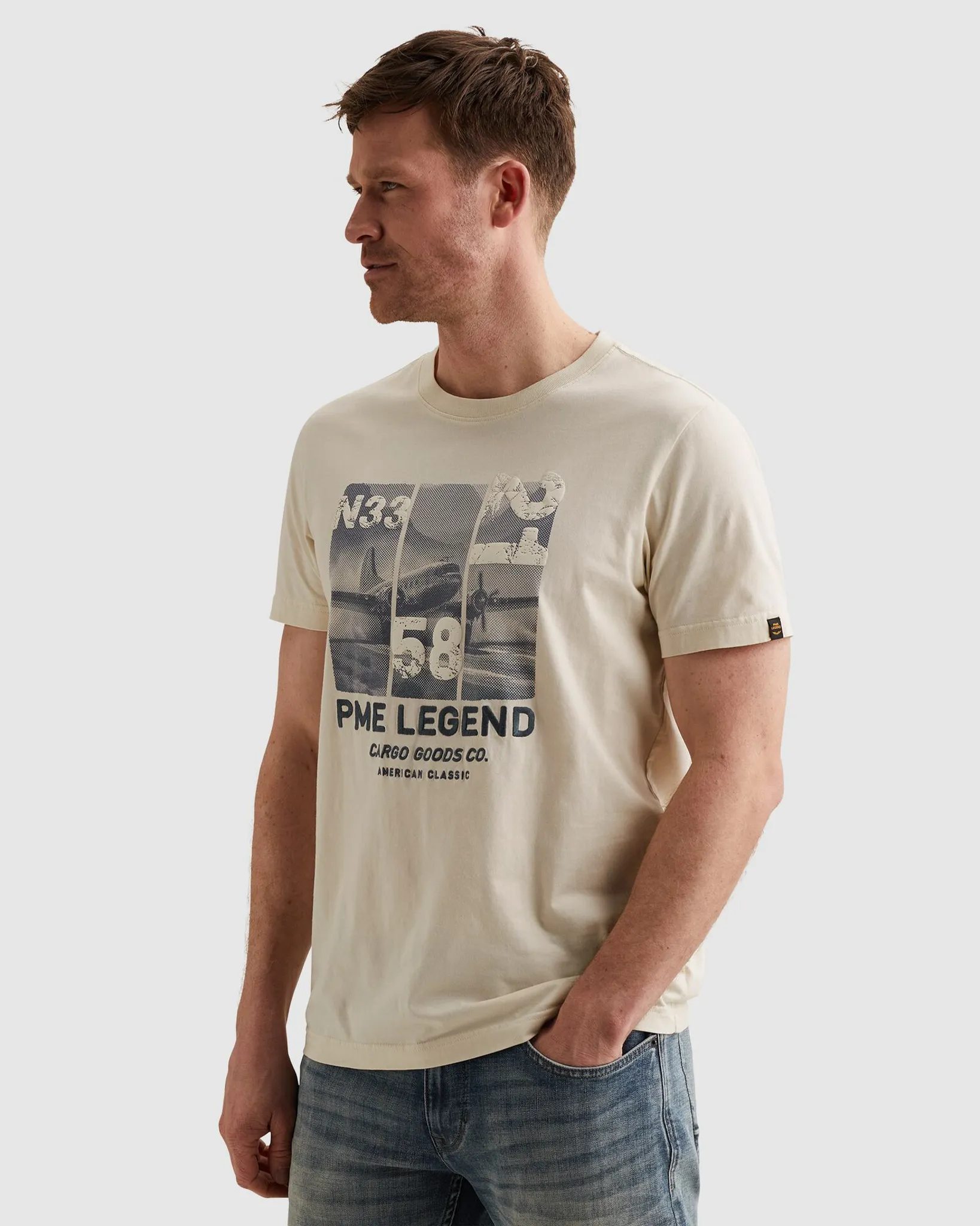 PME Legend T-shirt Wit 108309-001-L