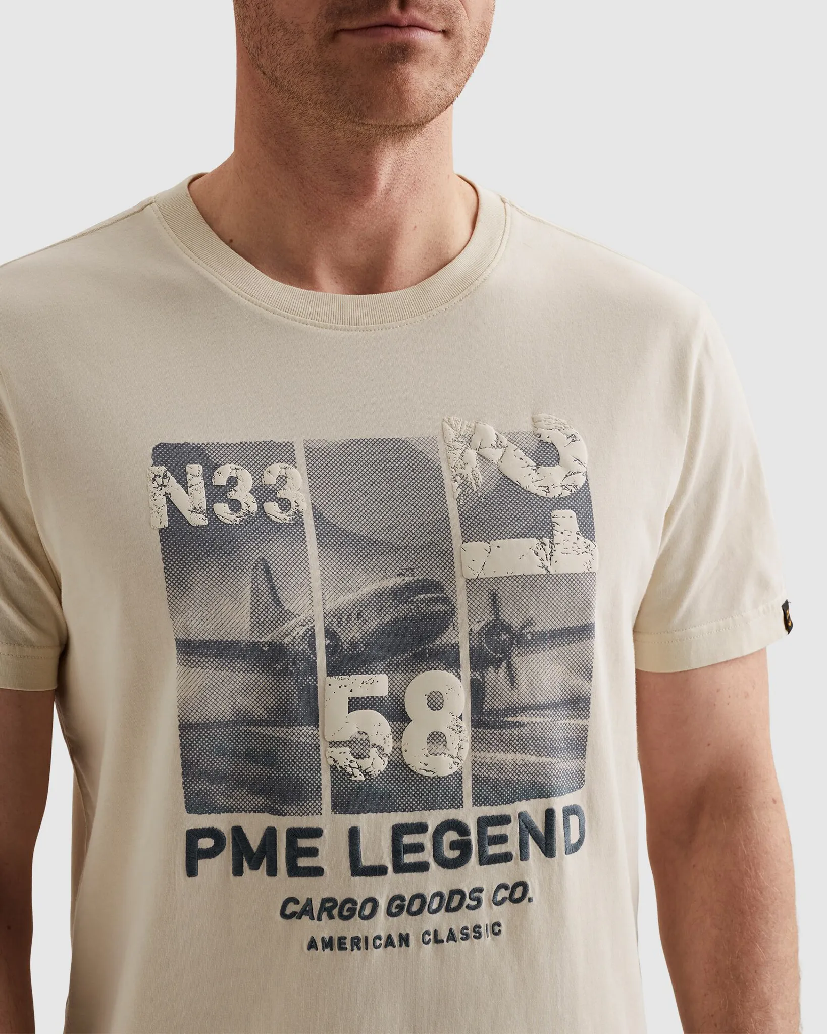 PME Legend T-shirt Wit 108309-001-L