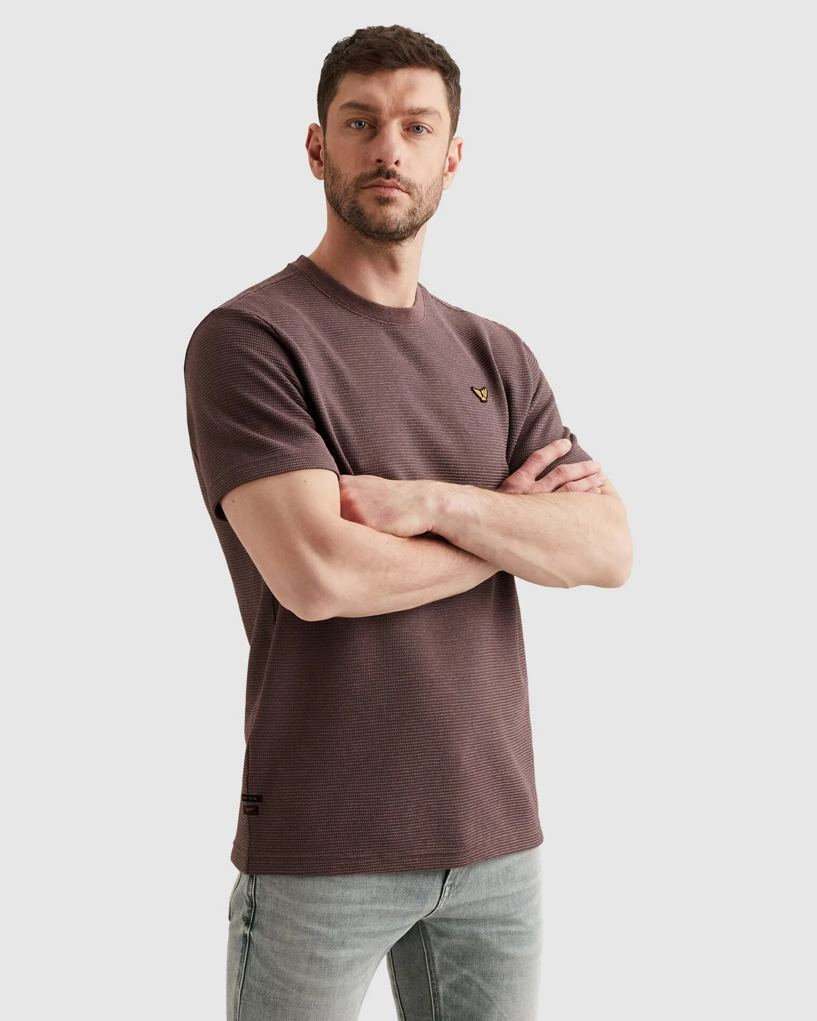 PME Legend T-shirt Donker grijs 108312-001-L