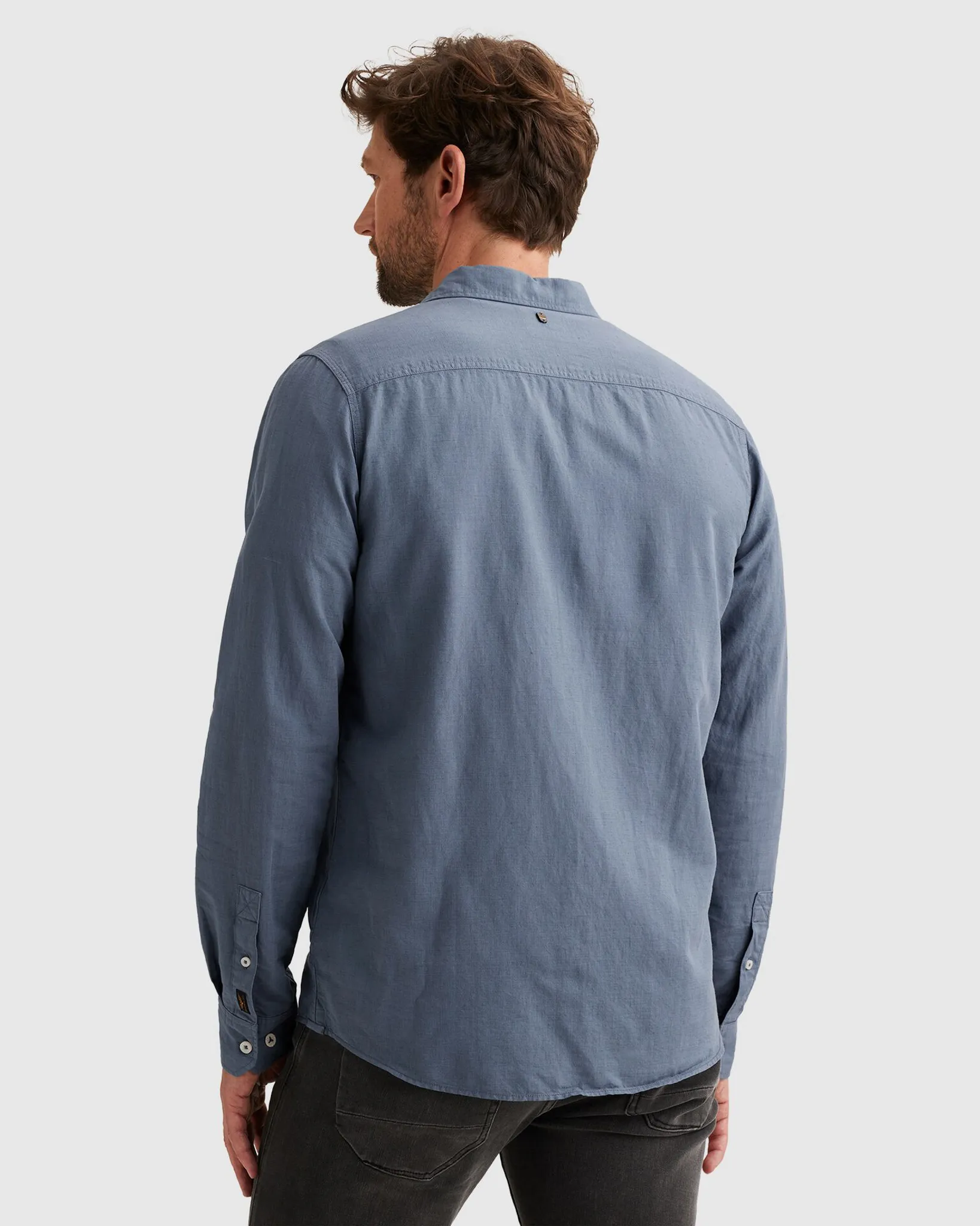 PME Legend Casual shirt Licht blauw 108314-001-L