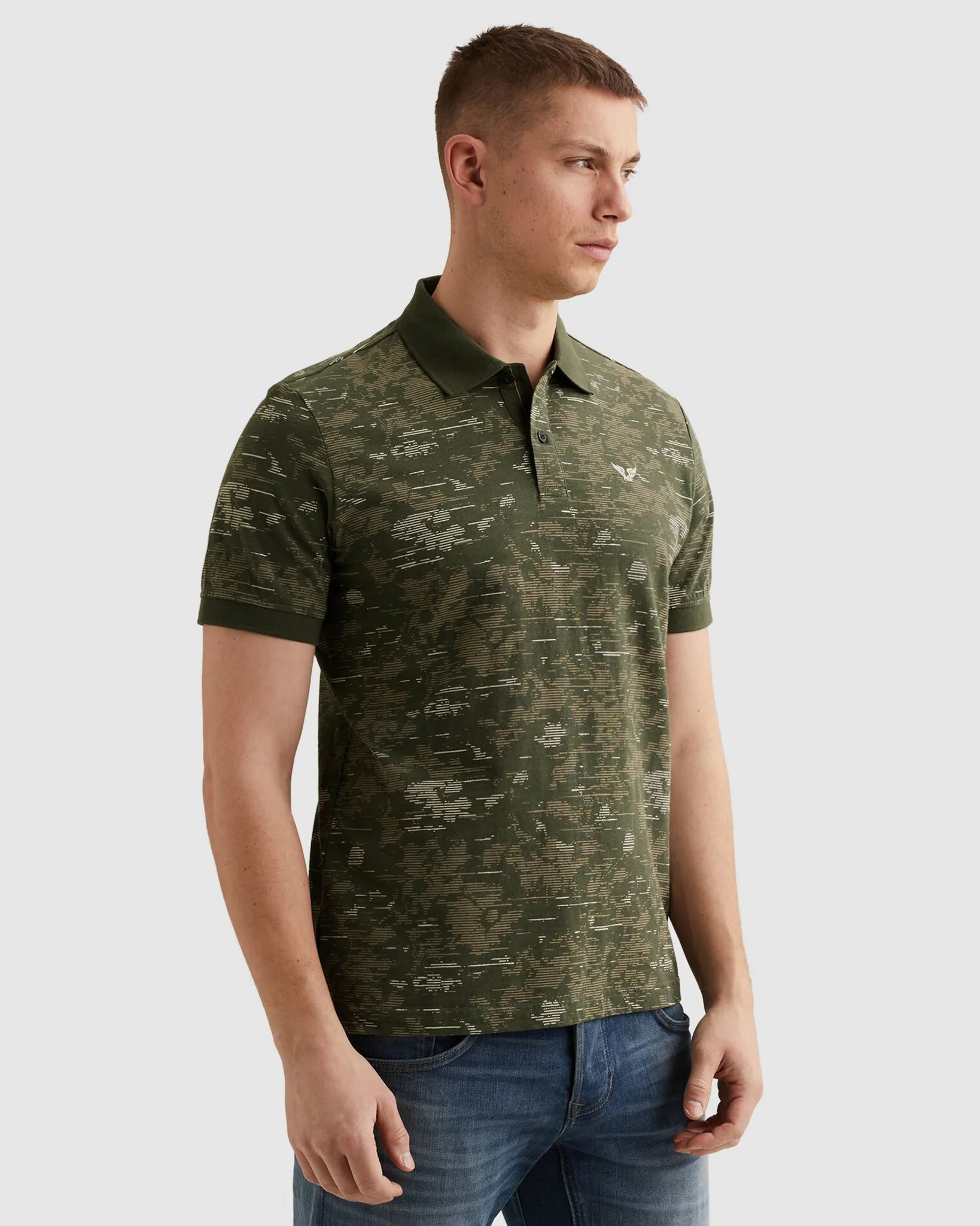 PME Legend Polo Groen 108316-001-L