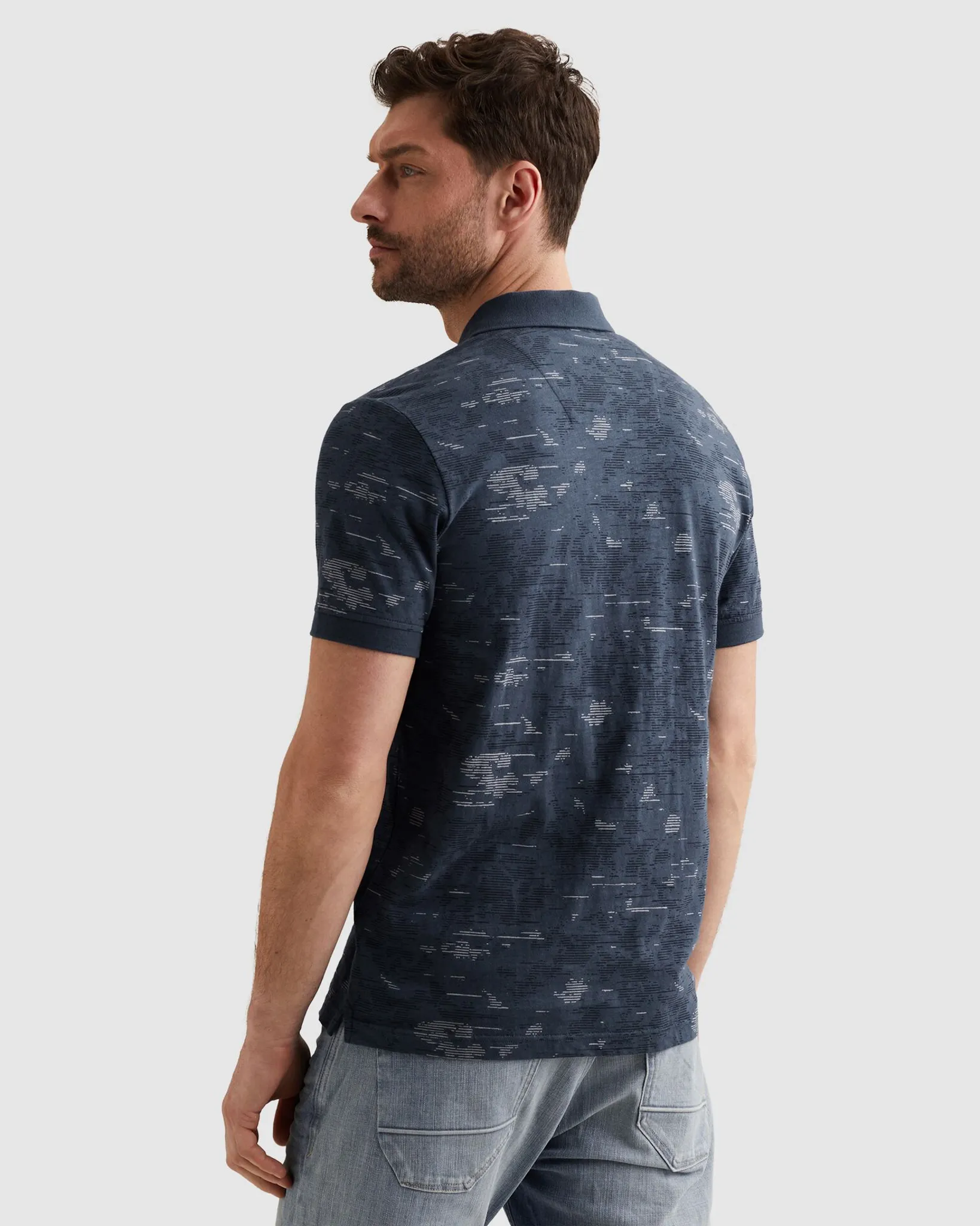 PME Legend Polo Blauw 108317-001-L