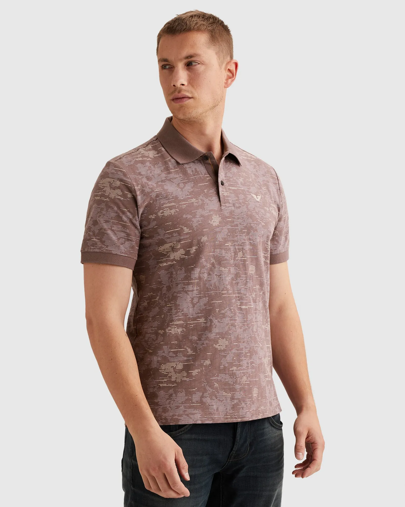 PME Legend Polo Donker grijs 108318-001-L