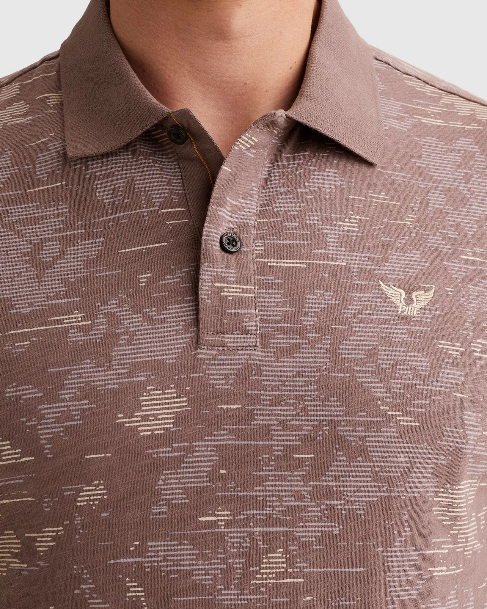 PME Legend Polo Donker grijs 108318-001-L