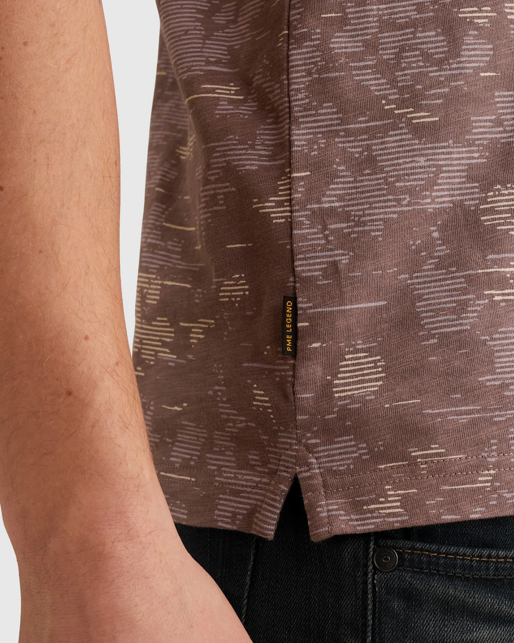 PME Legend Polo Donker grijs 108318-001-L