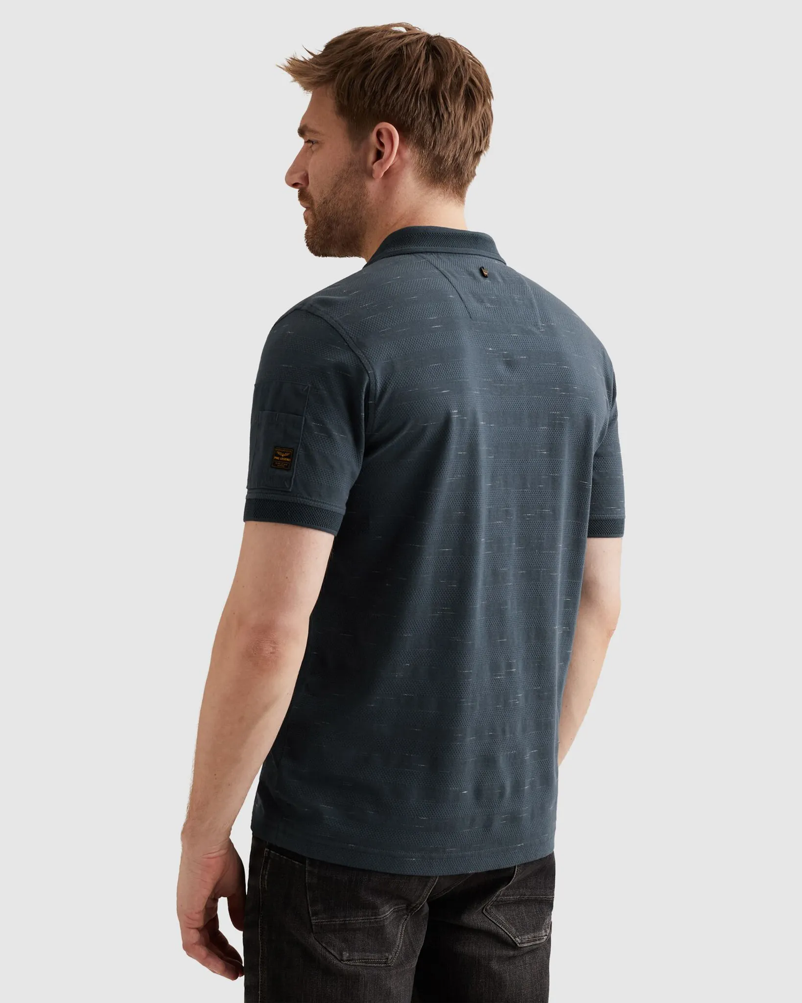 PME Legend Polo Blauw 108327-001-L