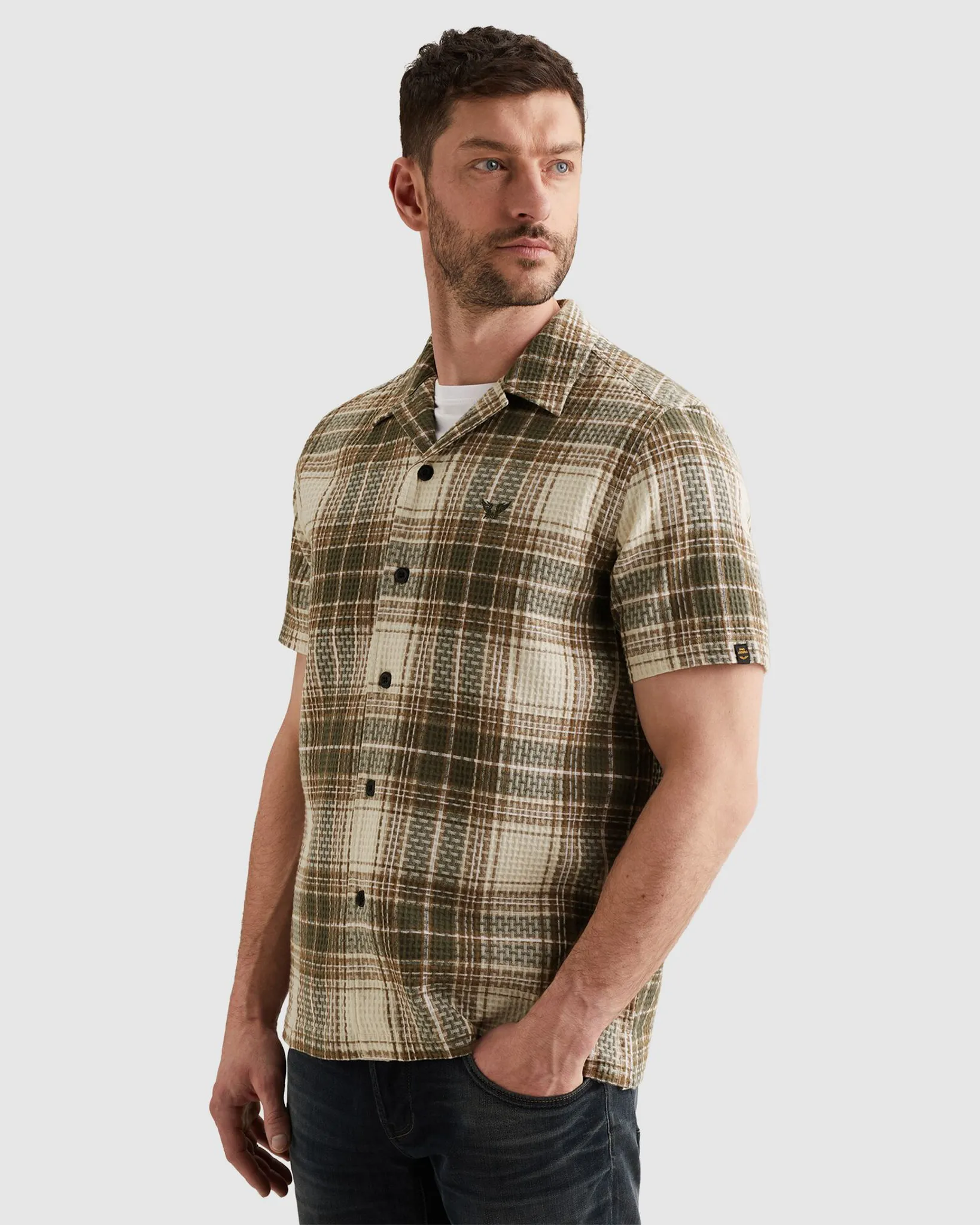 PME Legend Casual shirt Groen 108329-001-L